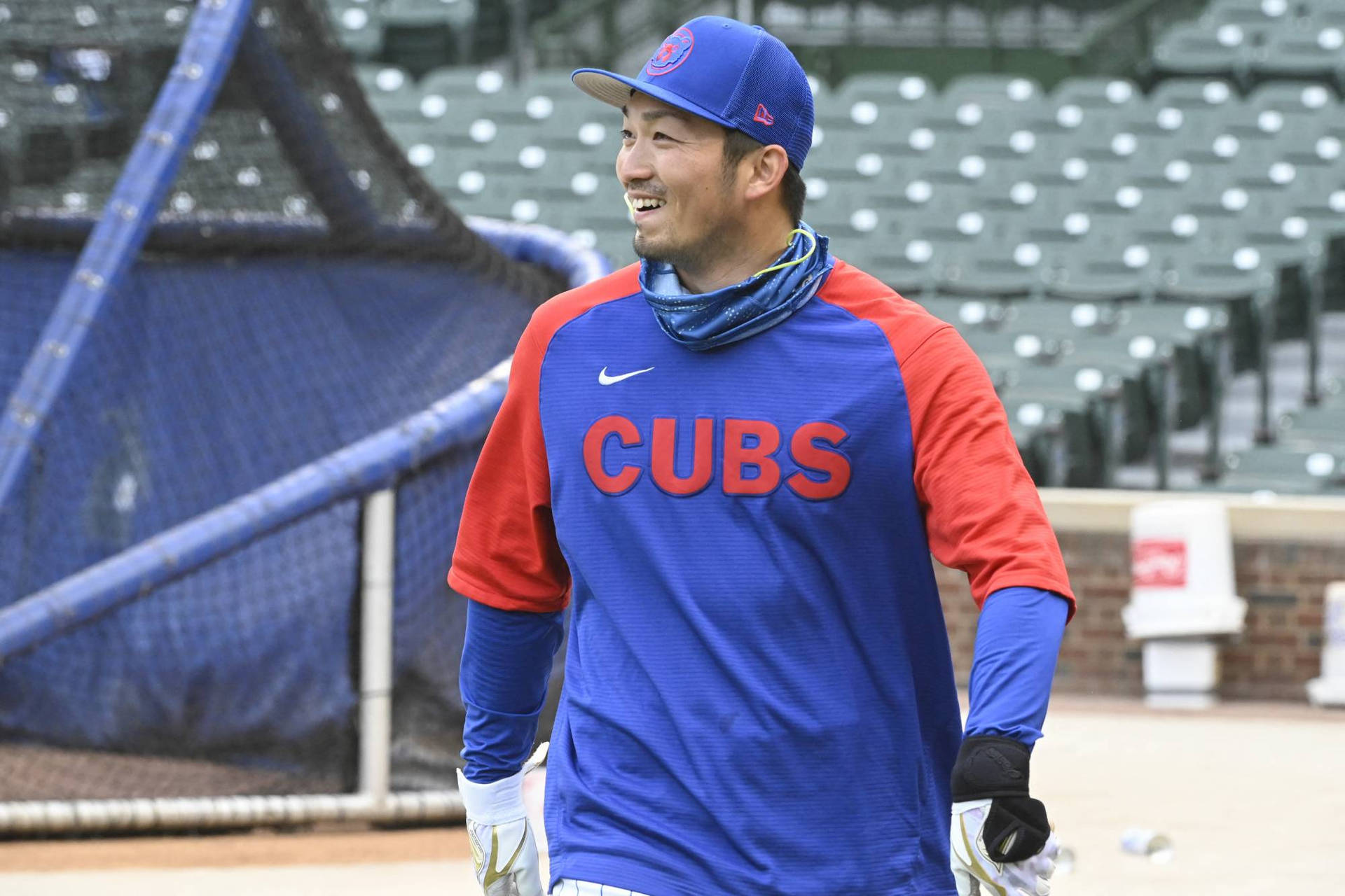 Seiya Suzuki In Cubs Jacket