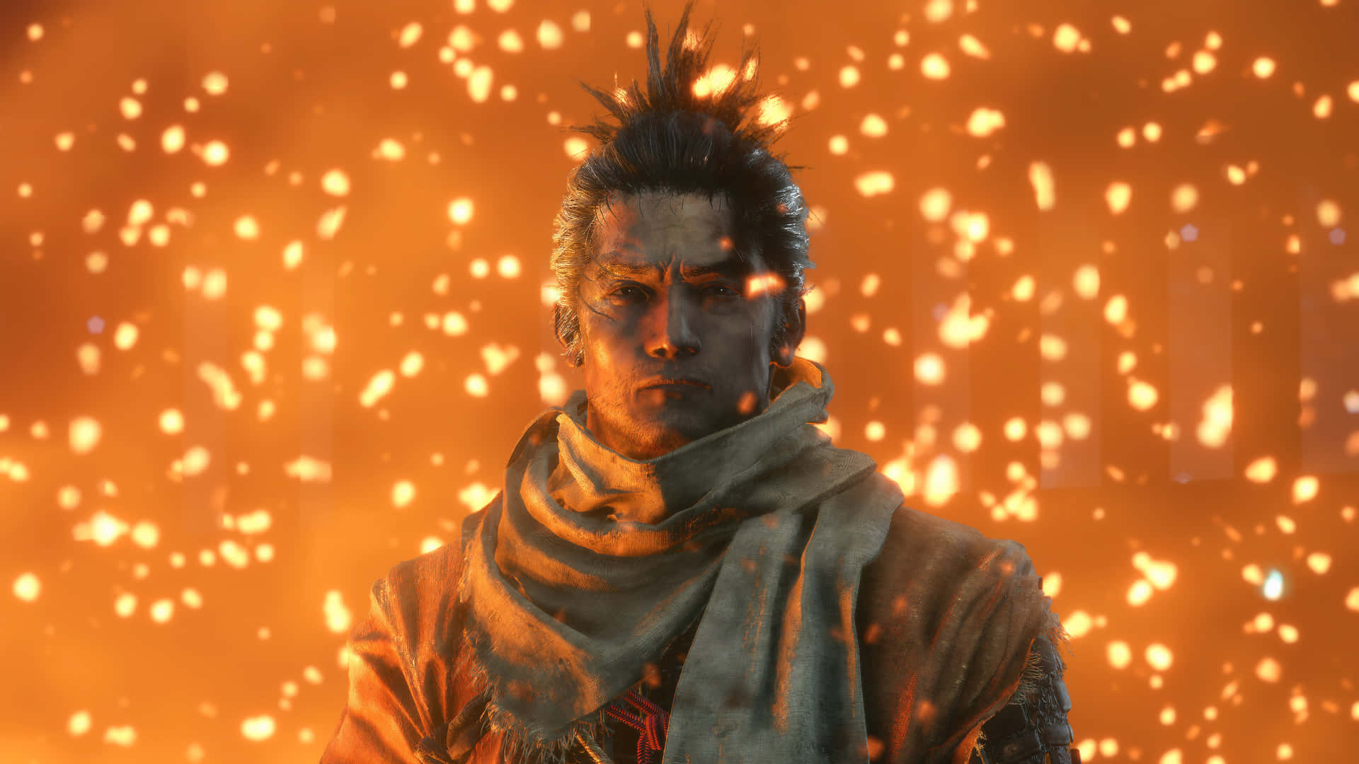 Sekiro Fire Embers4 K Background