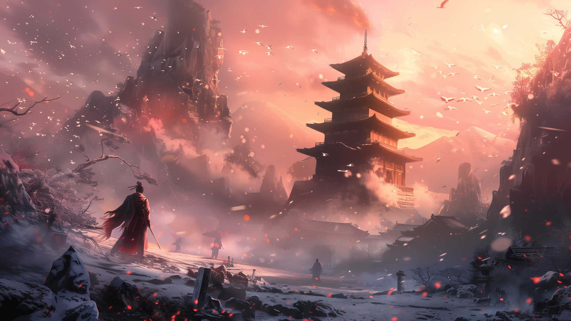 Sekiro Sunset Samurai4 K