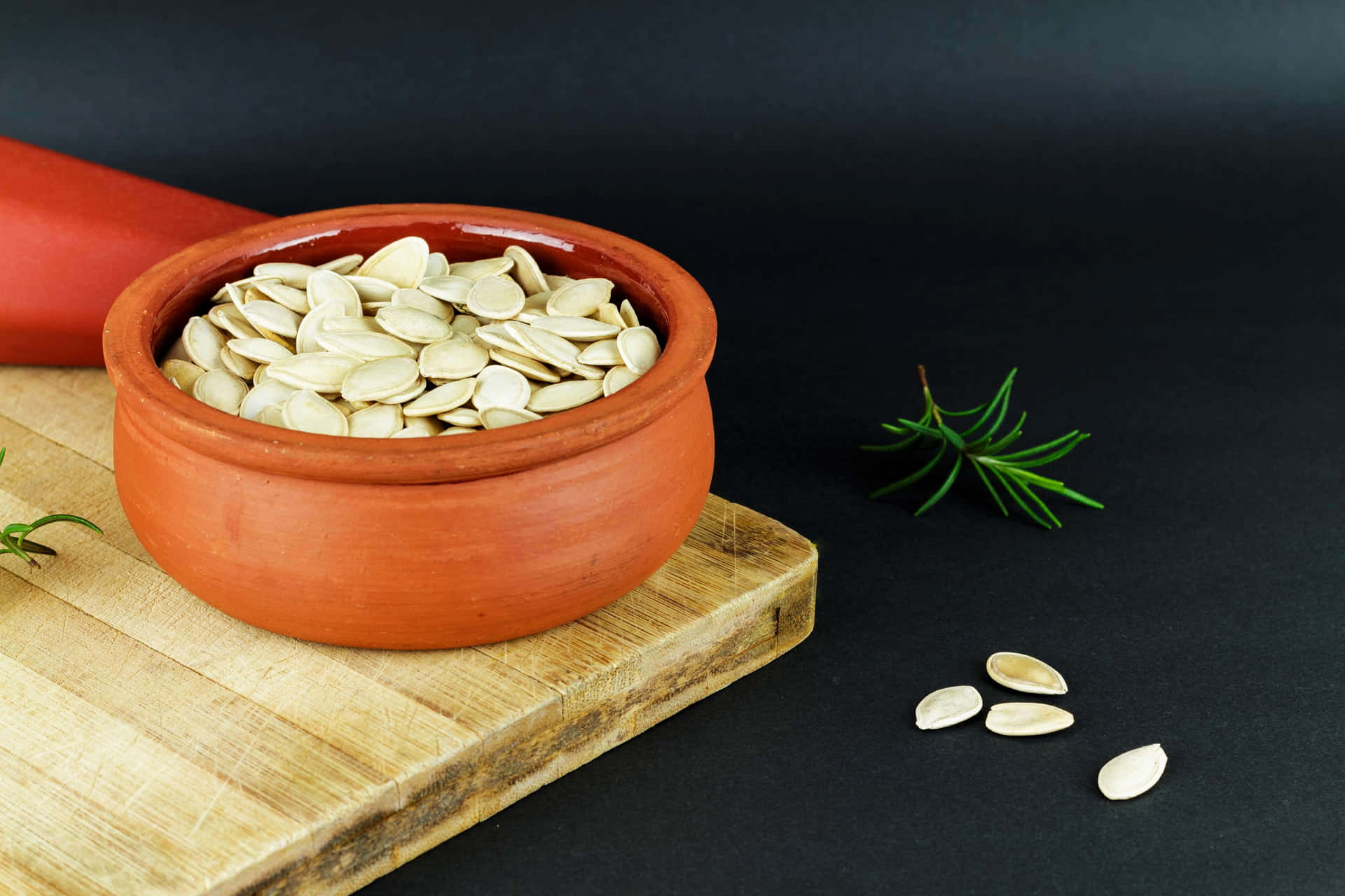 Selection Of Healthy Superfood Seeds Background