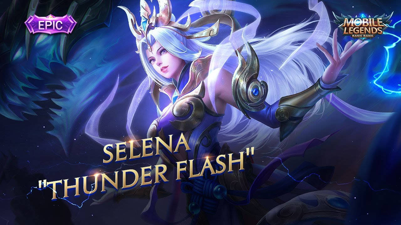 Selena As Thunder Flash Mobile Legend Background