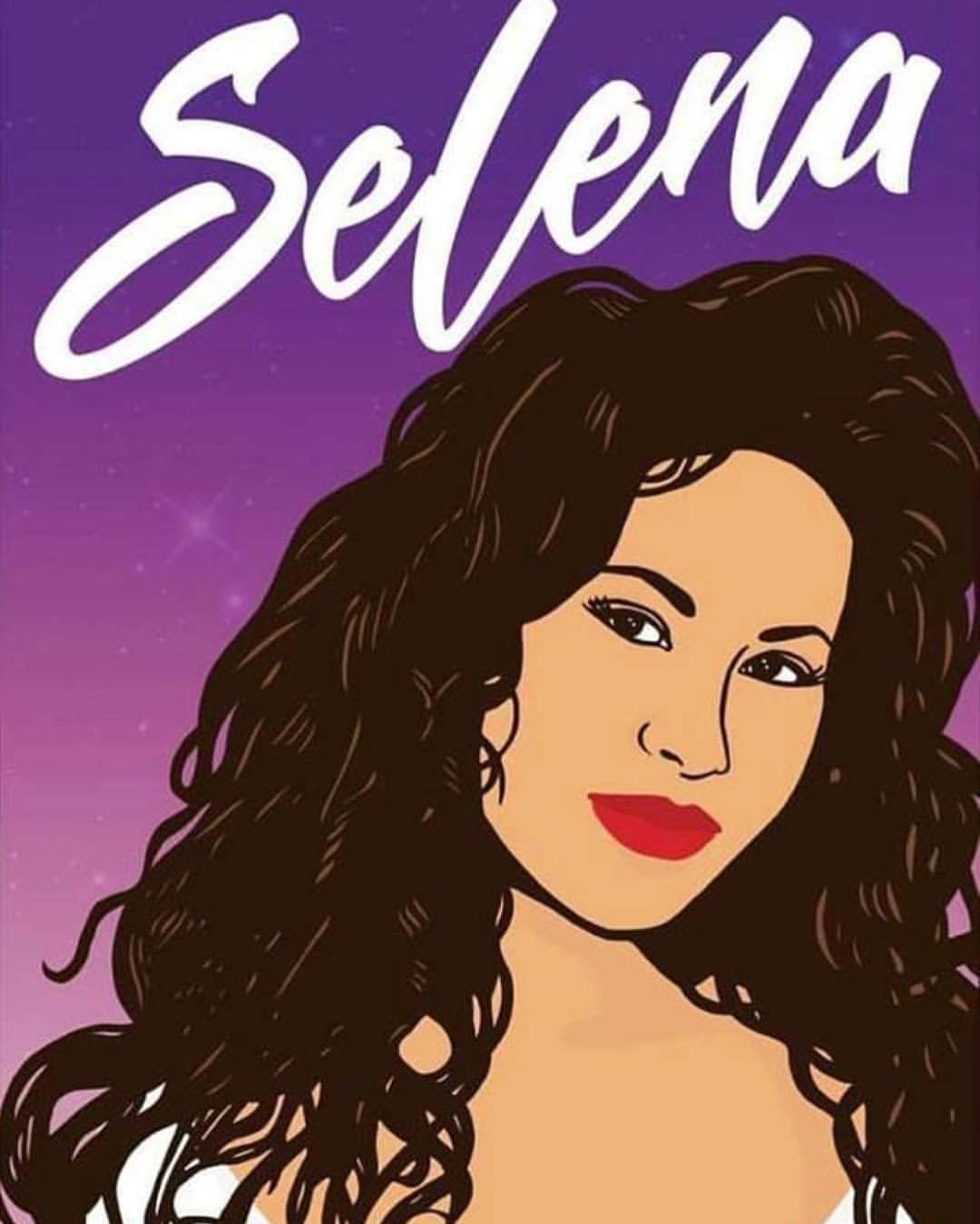 Selena Quintanilla Cartoon Art
