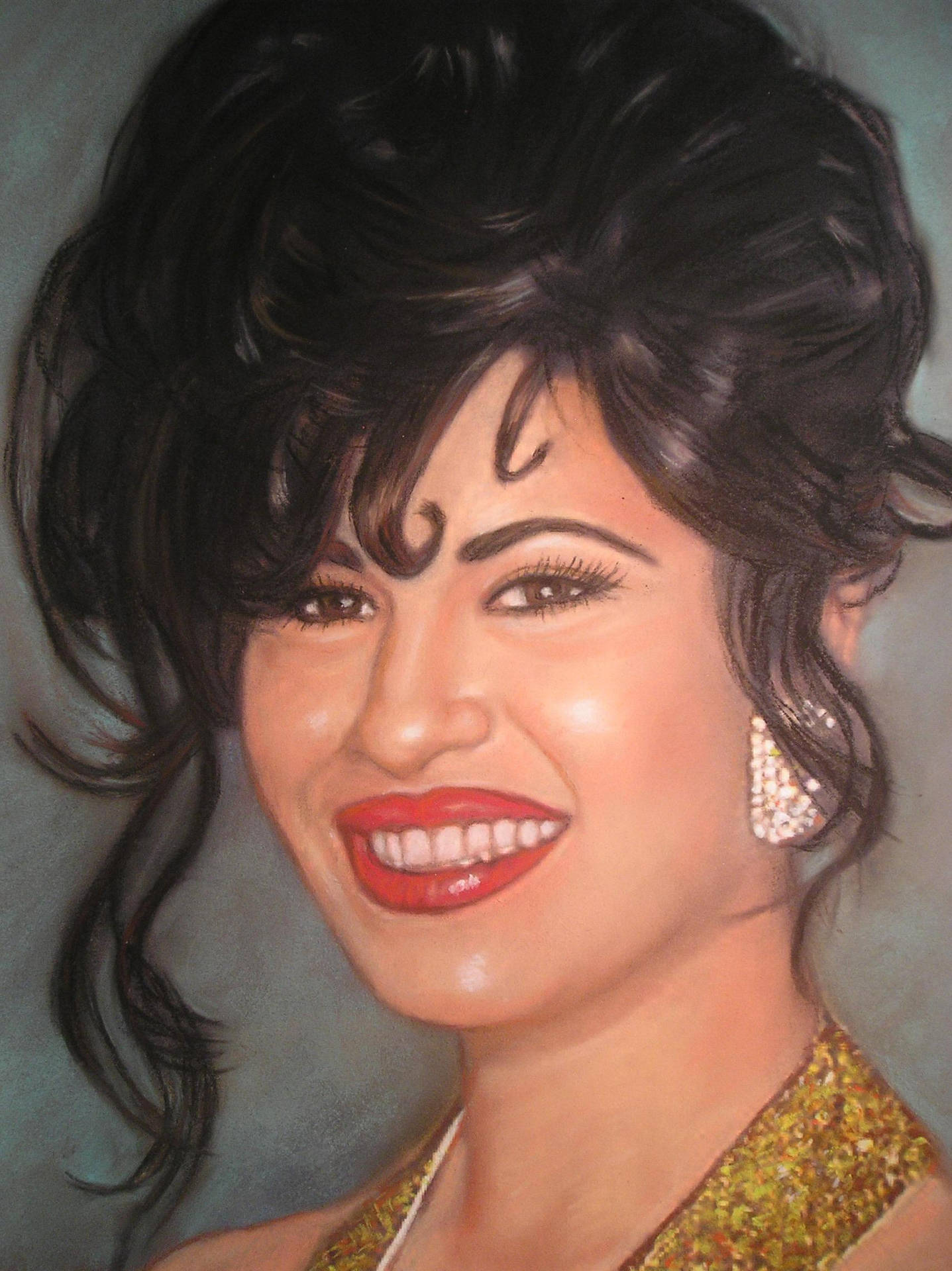 Selena Quintanilla Visual Art Background