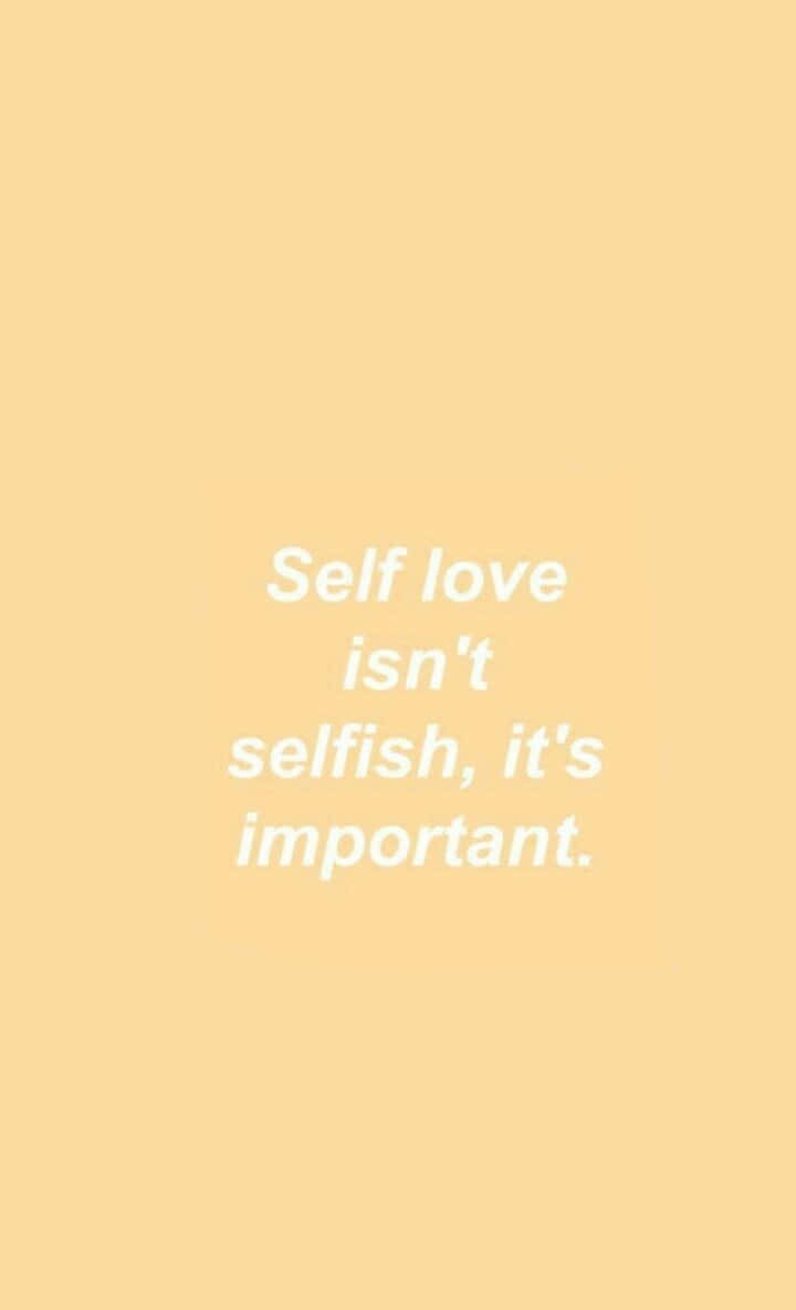 Selfish Pastel Yellow Phone