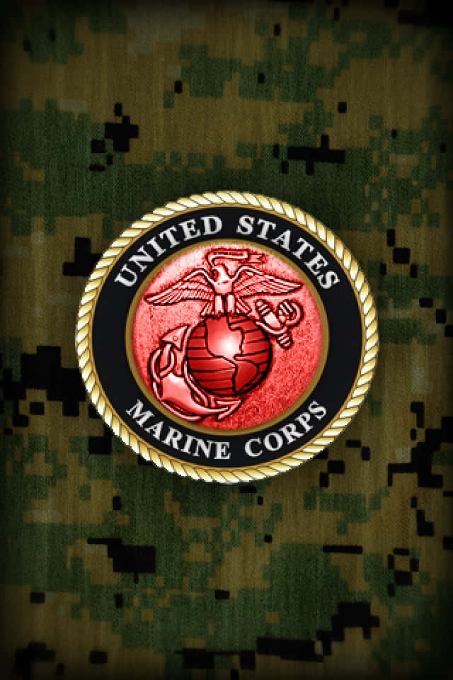 Semper Fi! Proudly Represent The Us Marine Corps With Our Iphone.