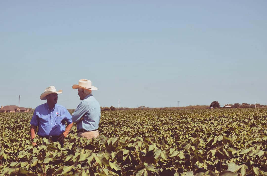 Senator John Cornyn Visiting A Texas Farm