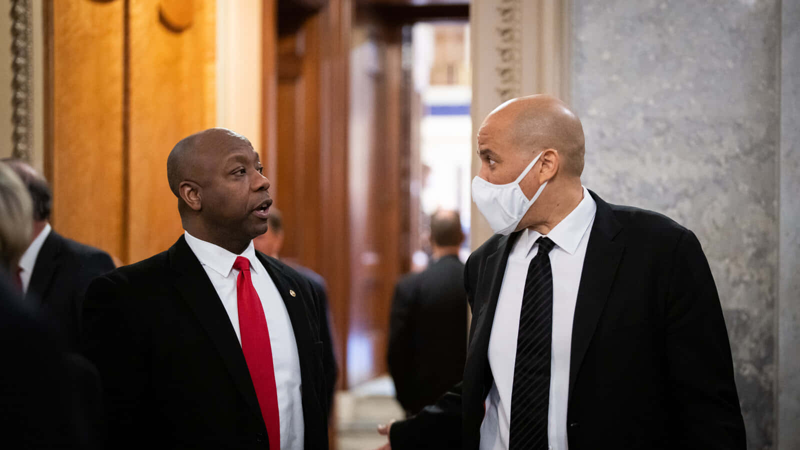 Senators Tim Scott And Cory Booker