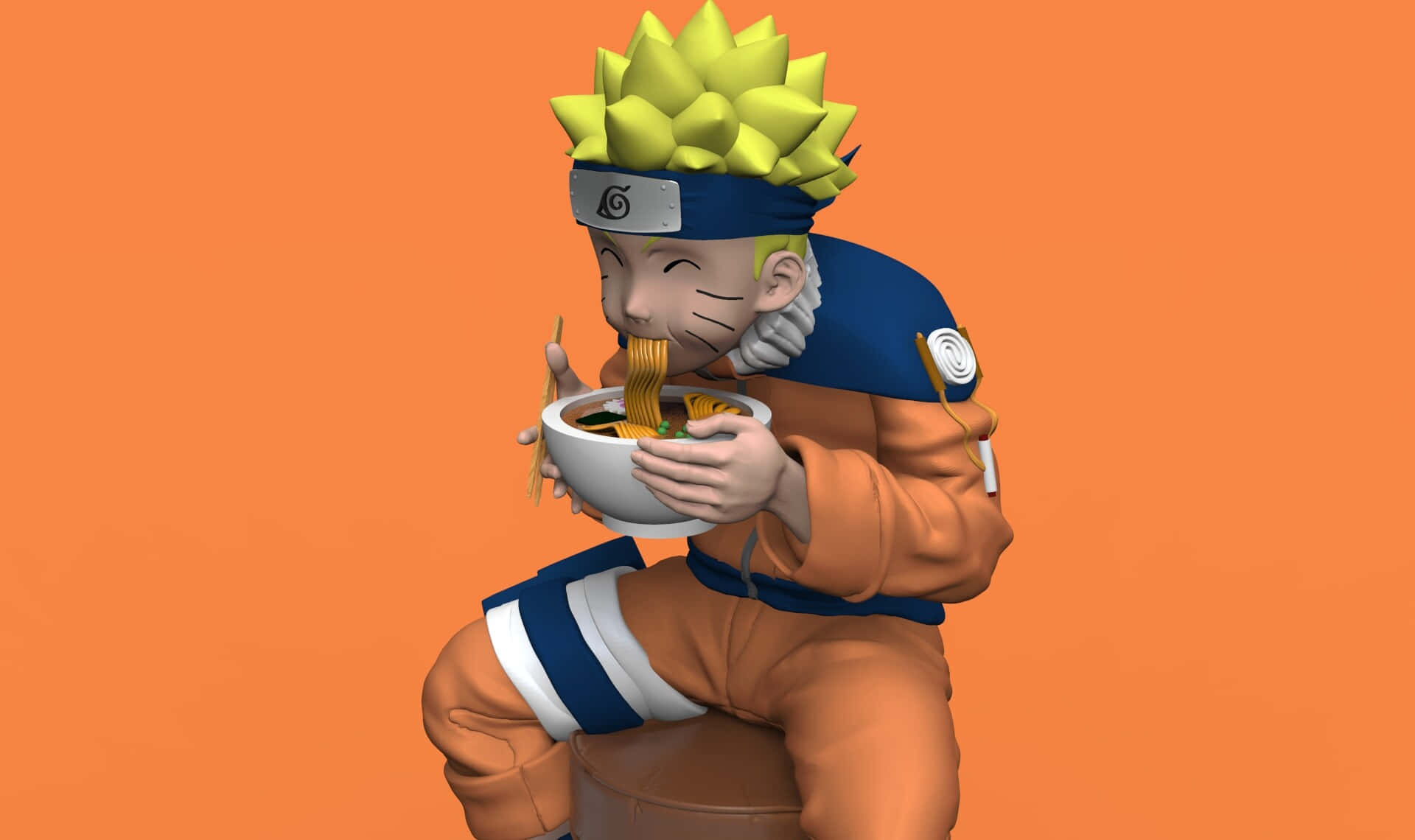 Send Your Taste Buds On A Journey With Naruto Ramen Background