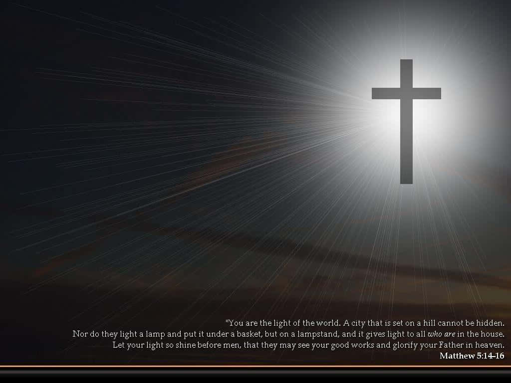 Sending Strength And Faith In The Lord Using Prayer Background