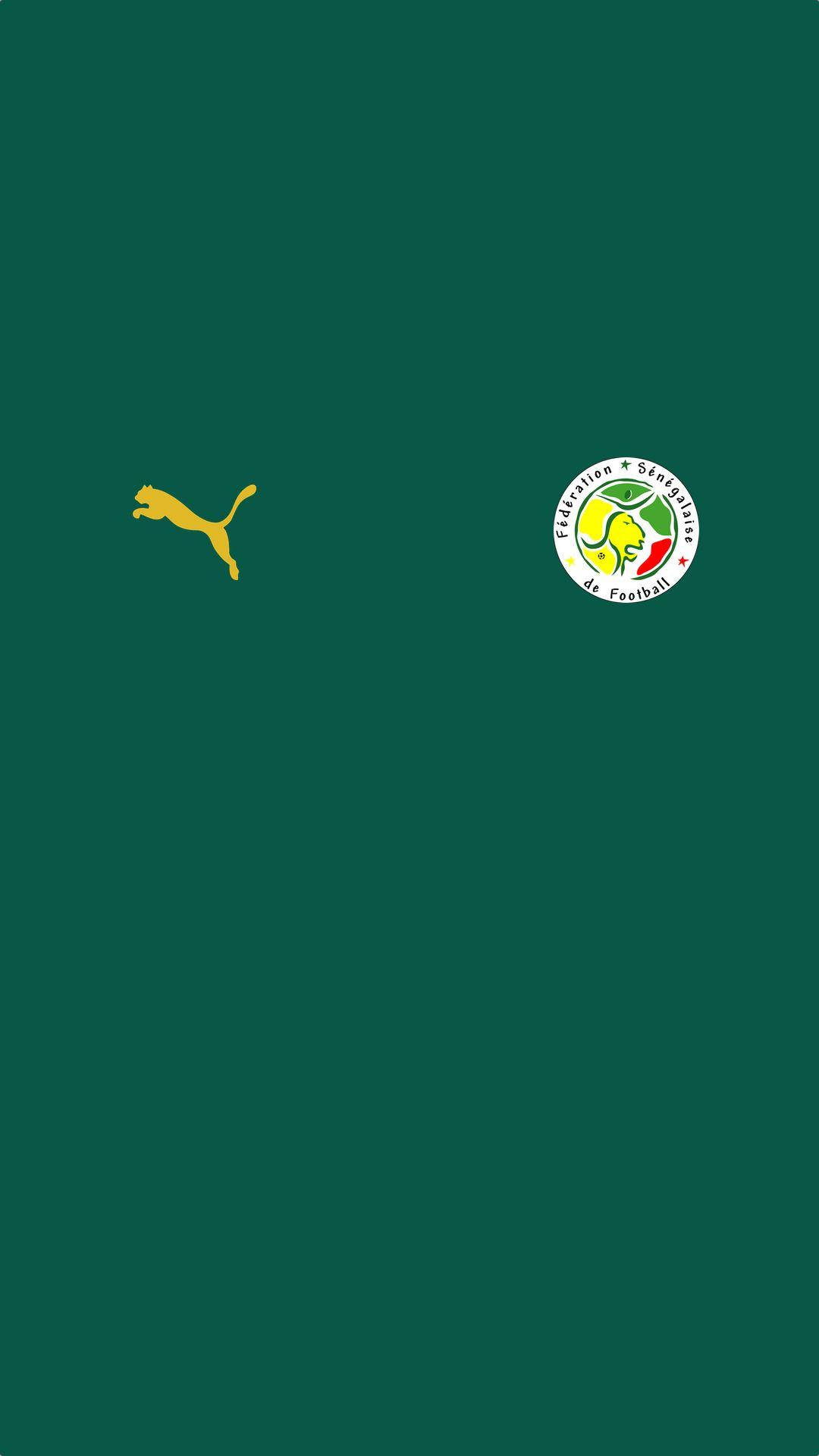 Senegal And Puma Logo Poster Background
