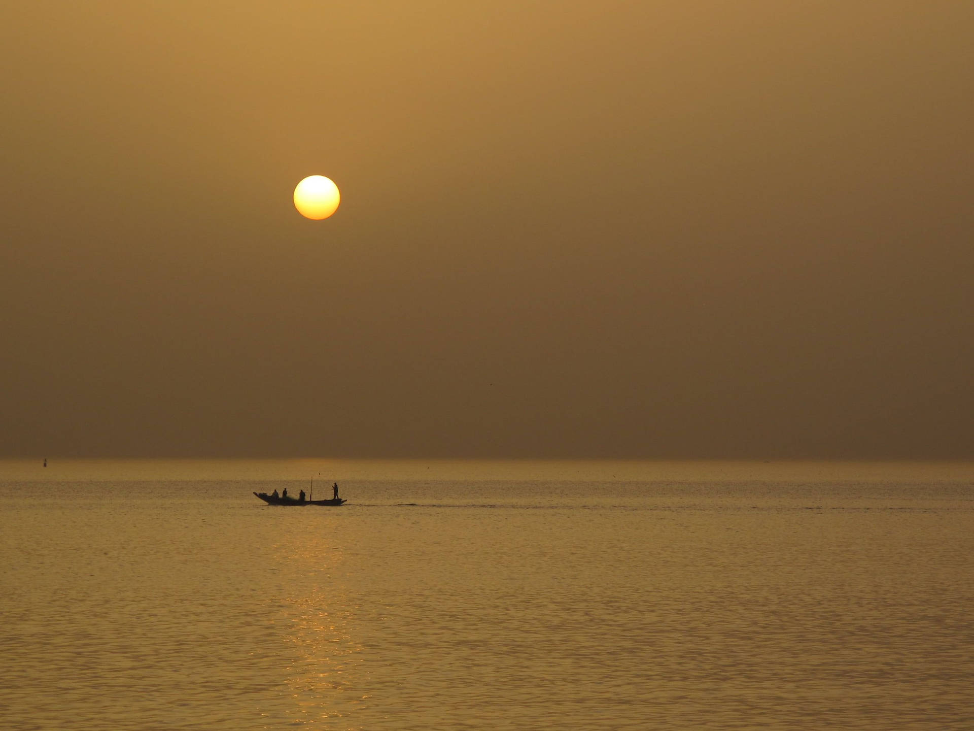 Senegal Golden Sun Coast Background