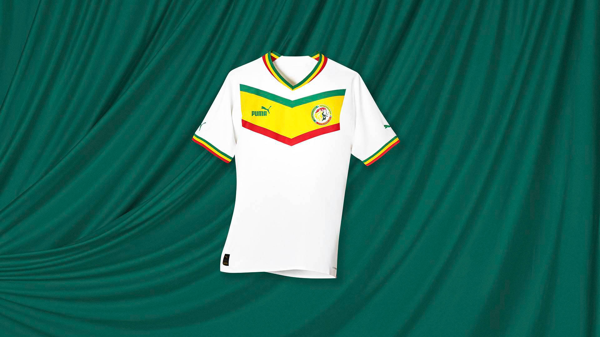 Senegal National Football Team 2022 Jersey Background