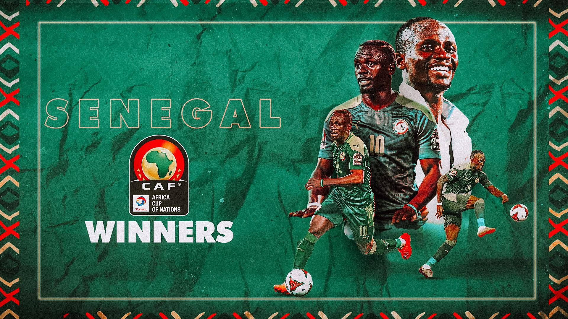 Senegal National Football Team Afcon Final Background