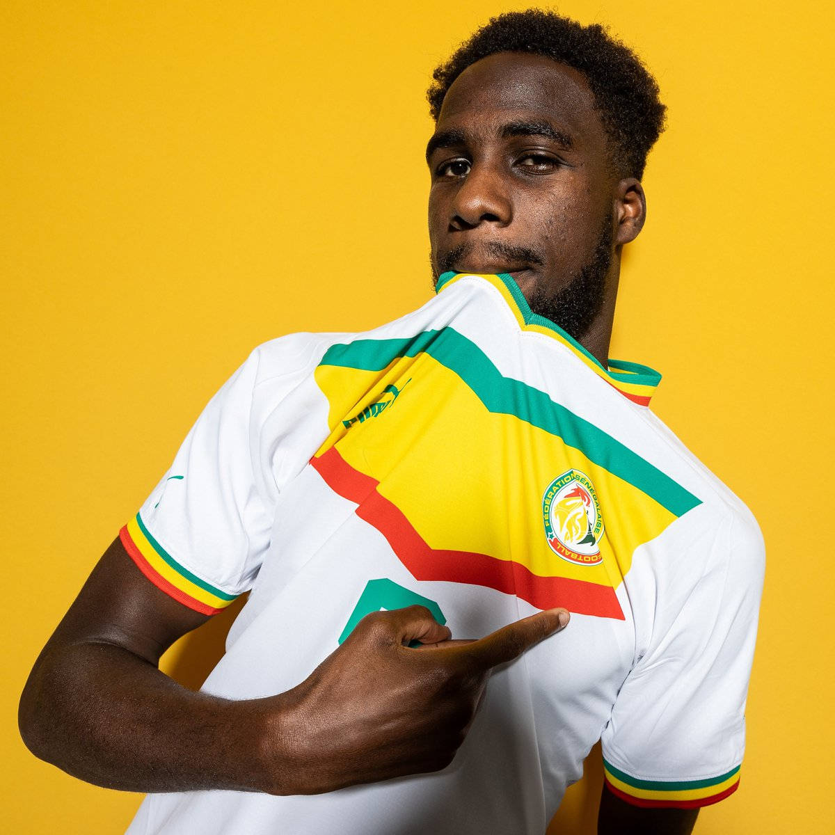 Senegal National Football Team Boulaye Dia Background