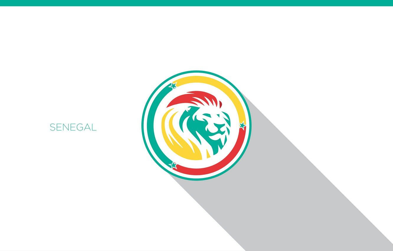 Senegal National Football Team Lion Emblem Background