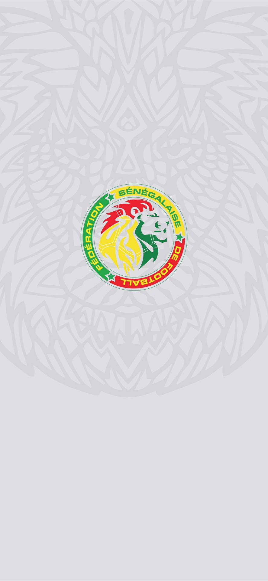 Senegal National Football Team Lion Logo Background