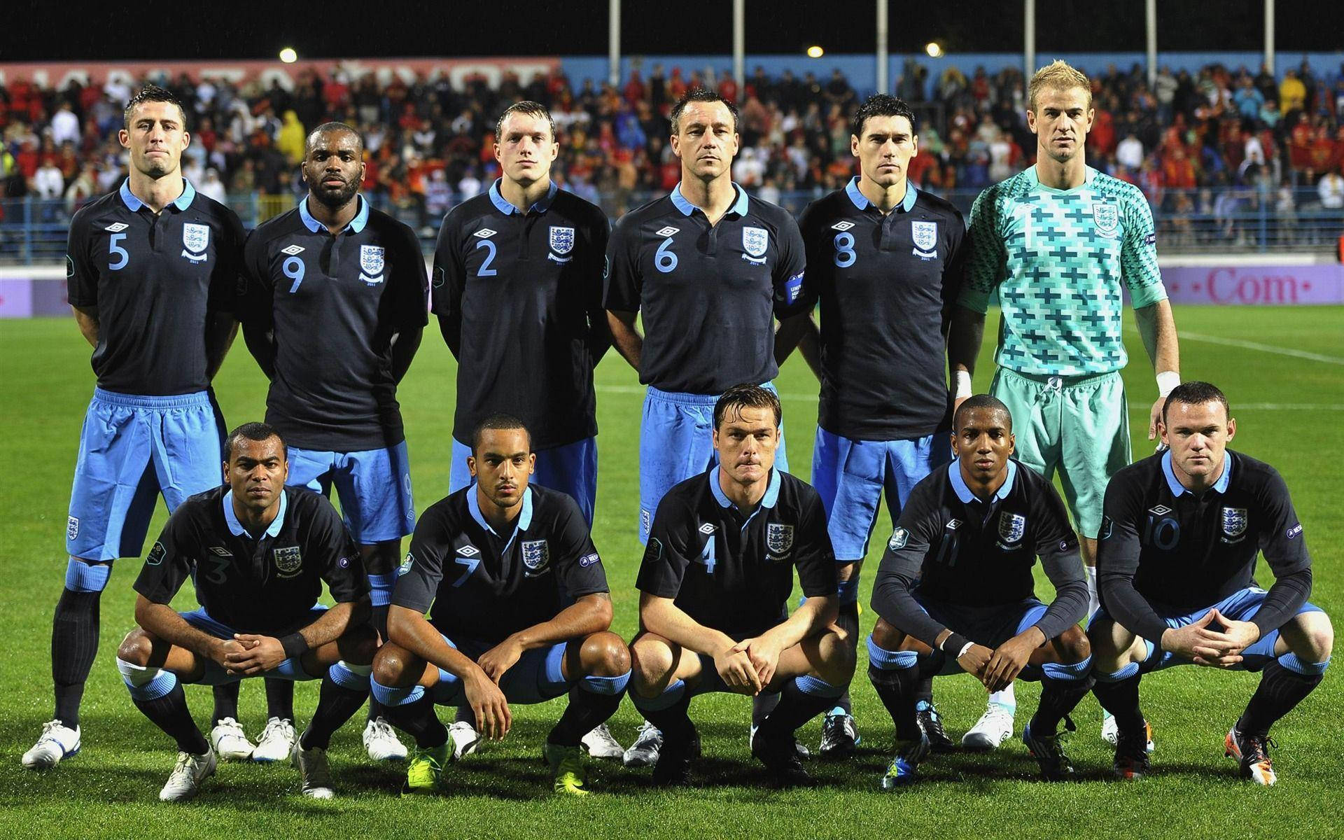 Senior Players Of England National Football Team Background