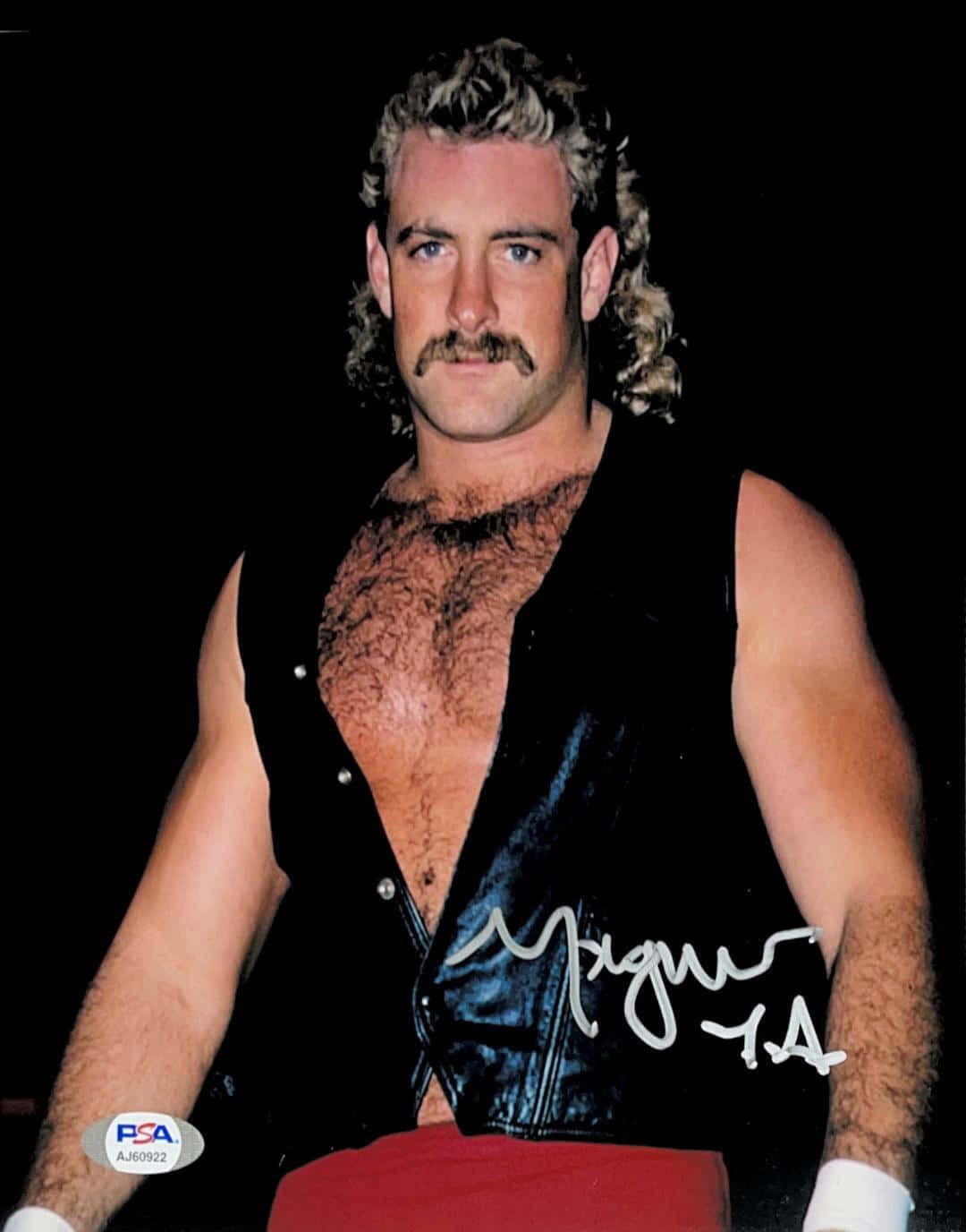 Sensational American Wrestler Magnum Ta Portrait