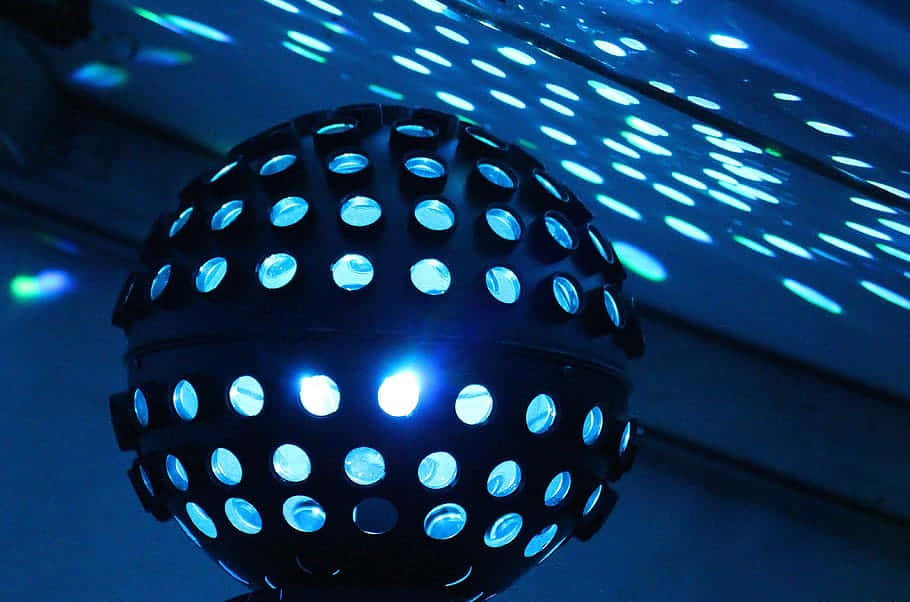 Sensational Dj Night With Dynamic Lighting Background