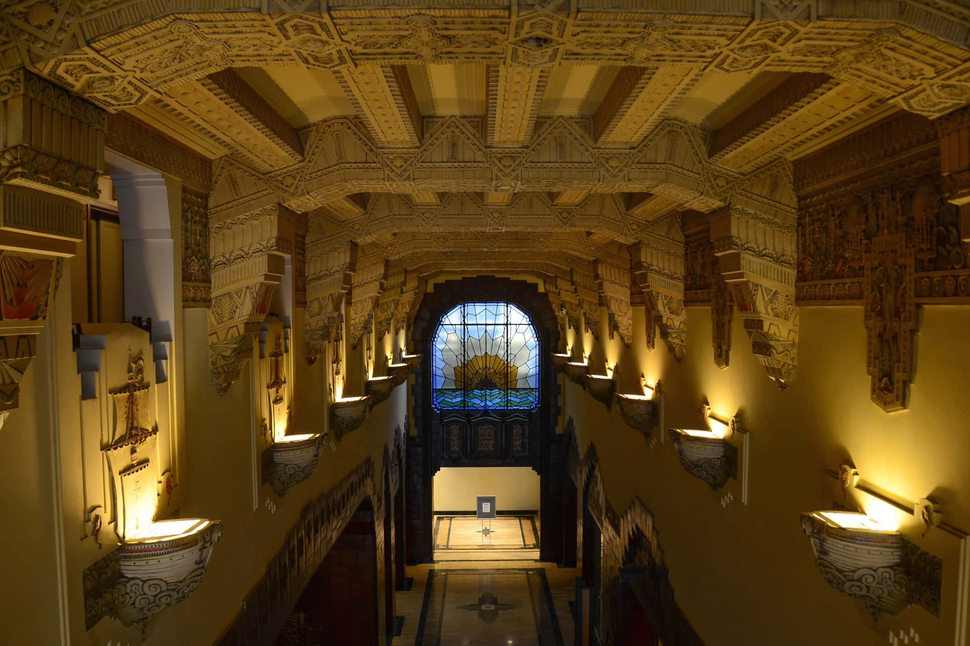 Seo Unique Art Deco Computer Showing Characteristic Design Features Background