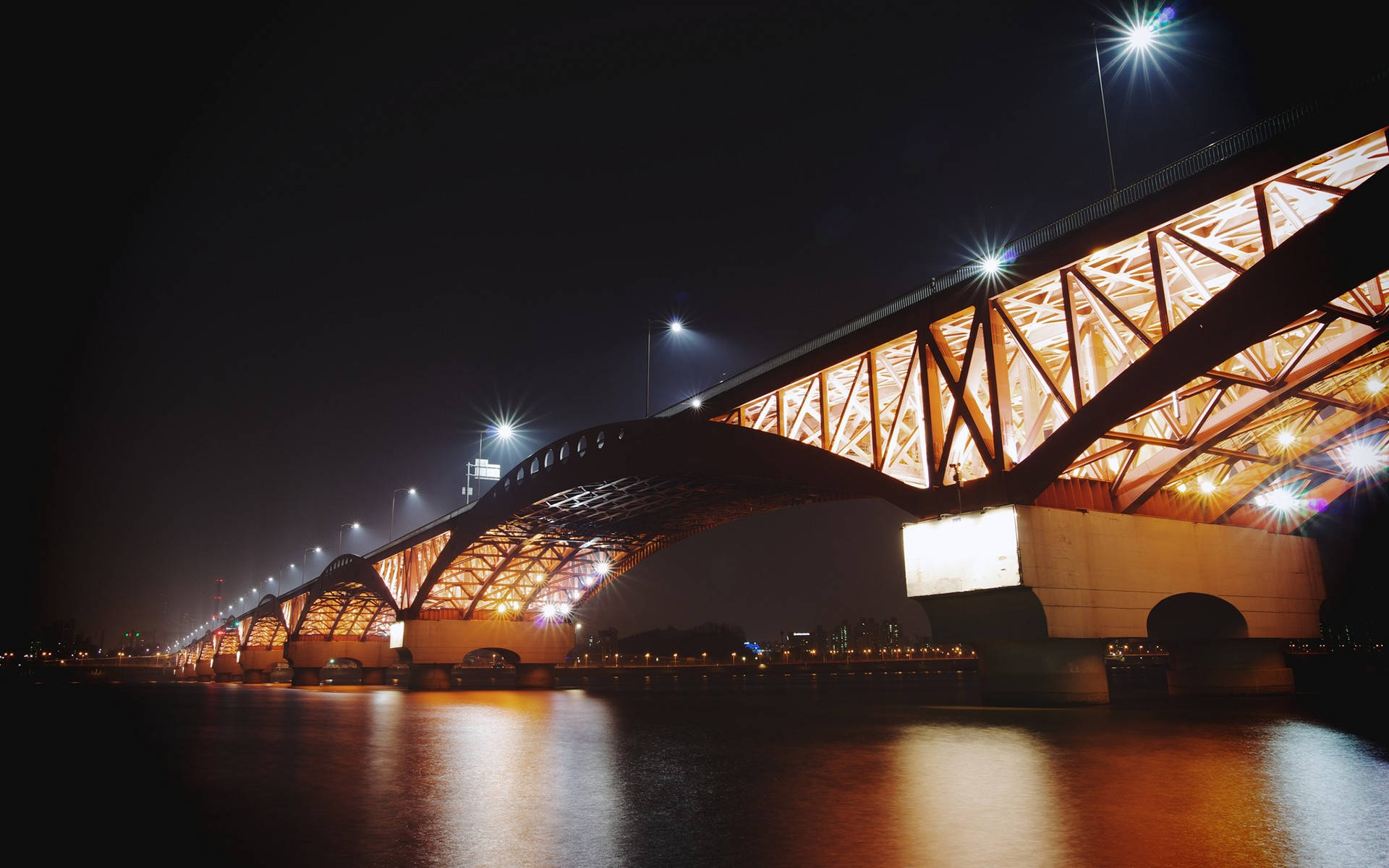 Seongsan Bridge South Korea Background