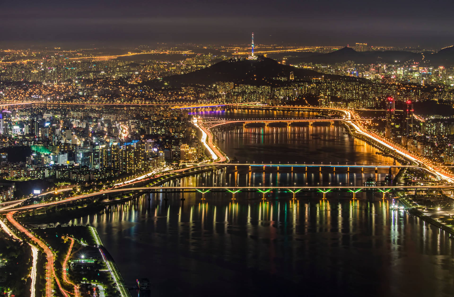 Seoul South Korea Lights