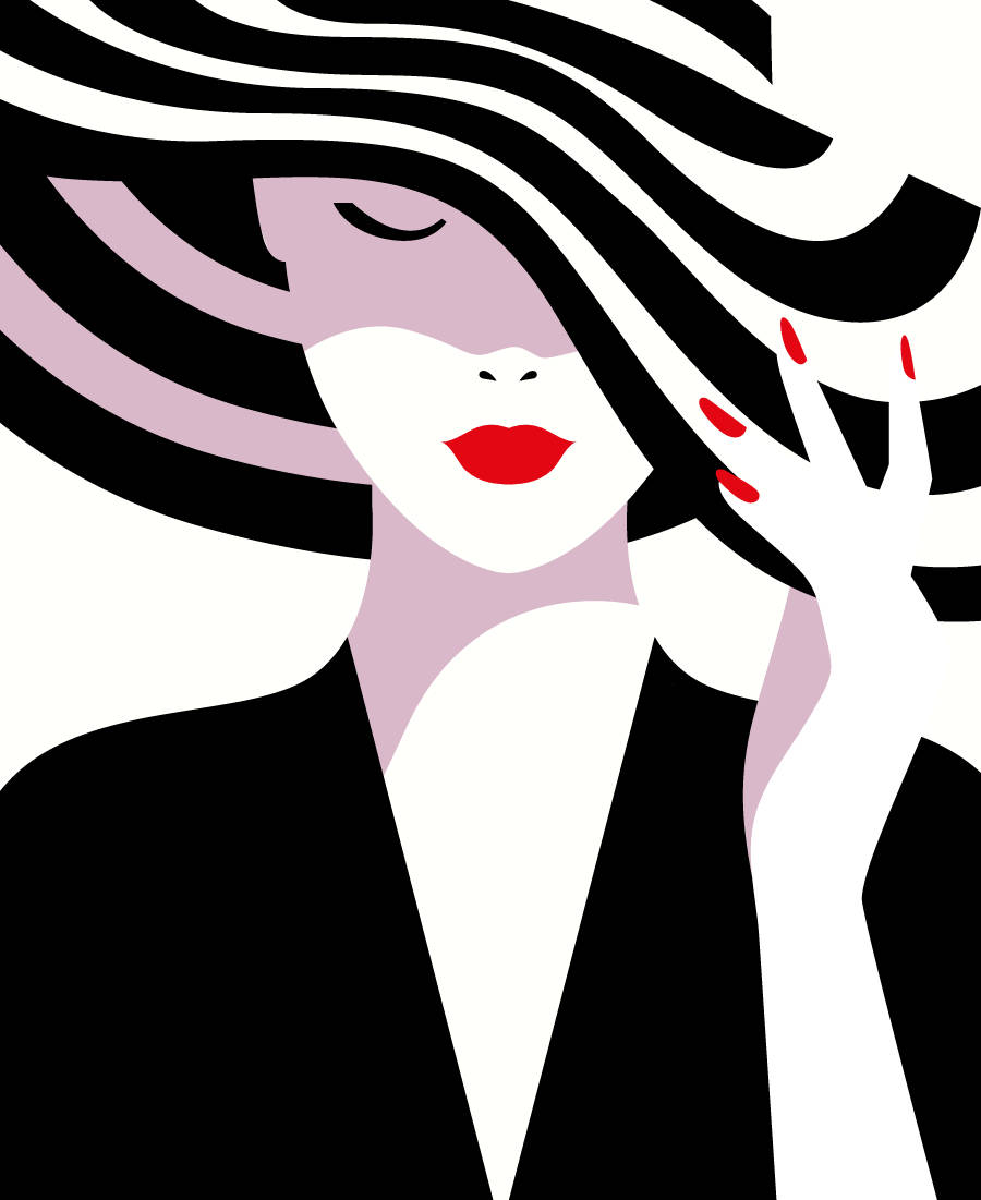 Sephora Lady Art Background