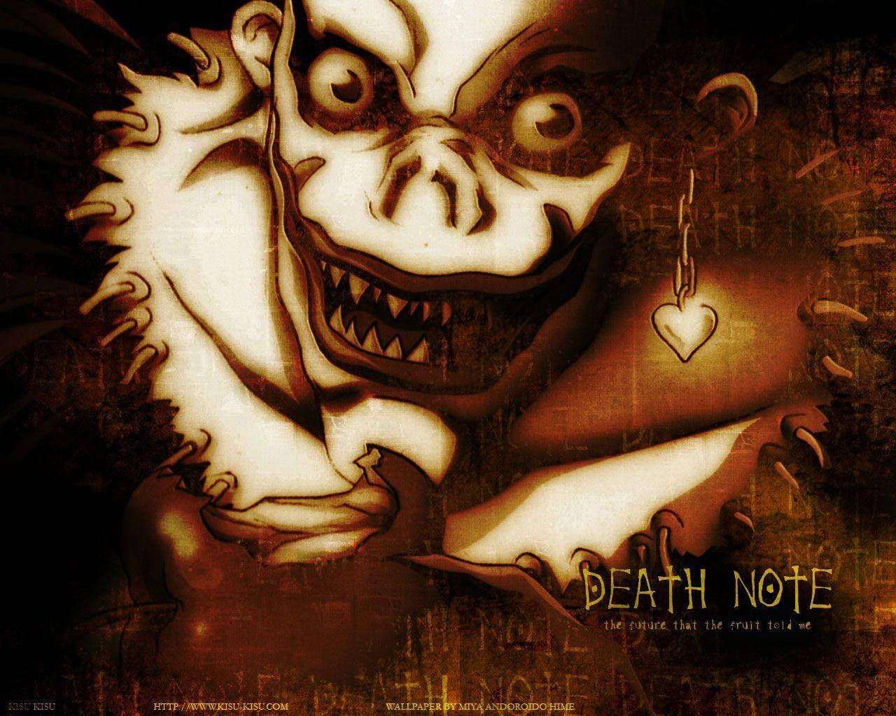 Sepia Ryuk Of Death Note