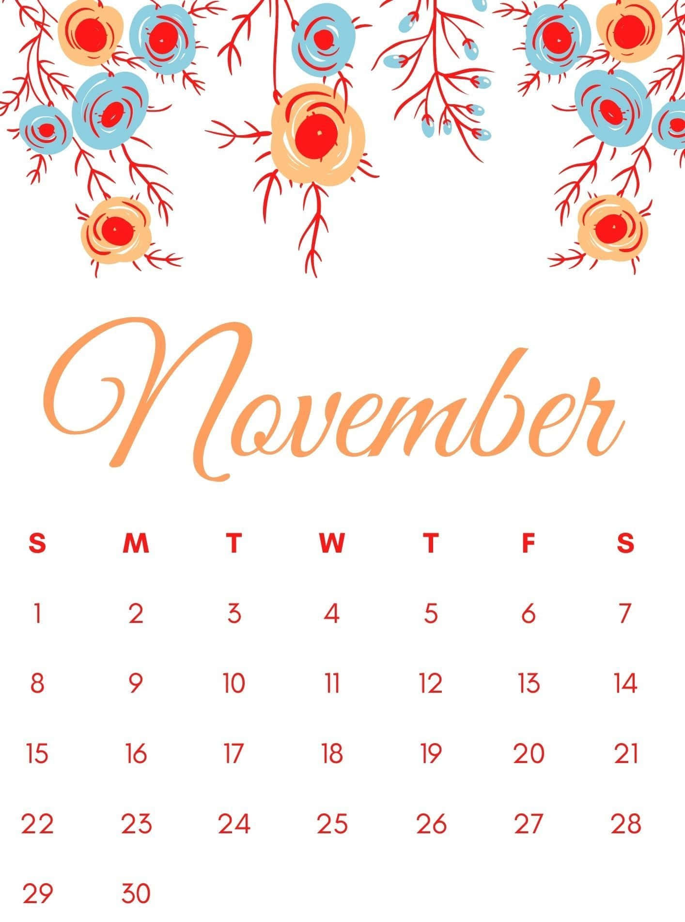 September 2020 Calendar Background