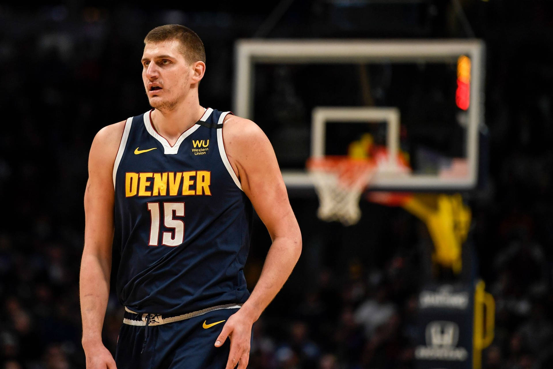 Serbian Player Nikola Jokic Background