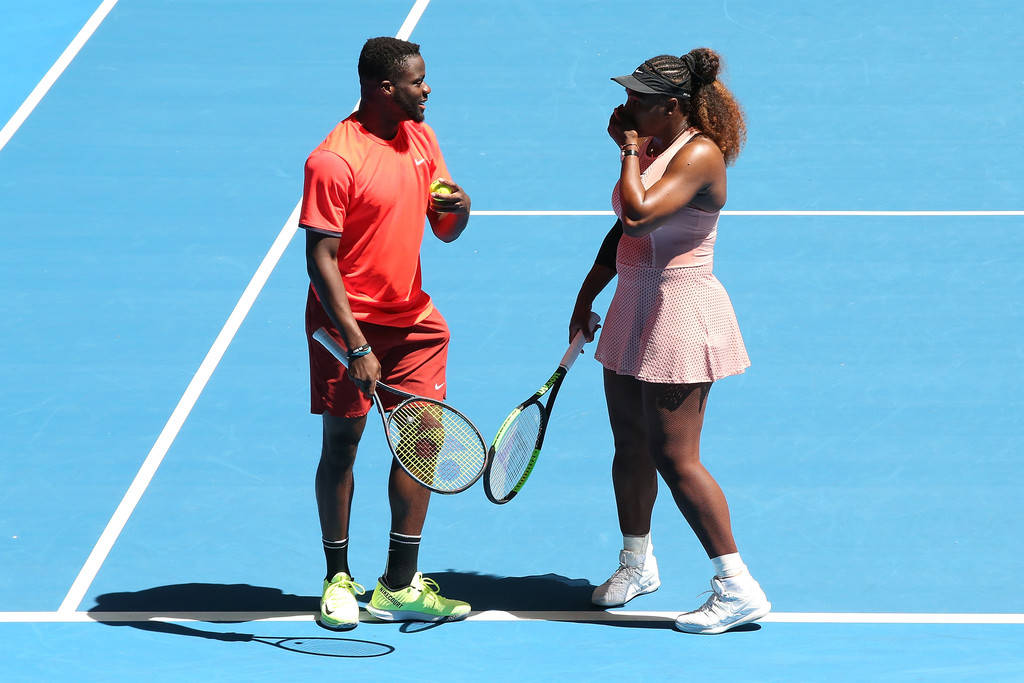 Serena Williams And Frances Tiafoe Snapshot