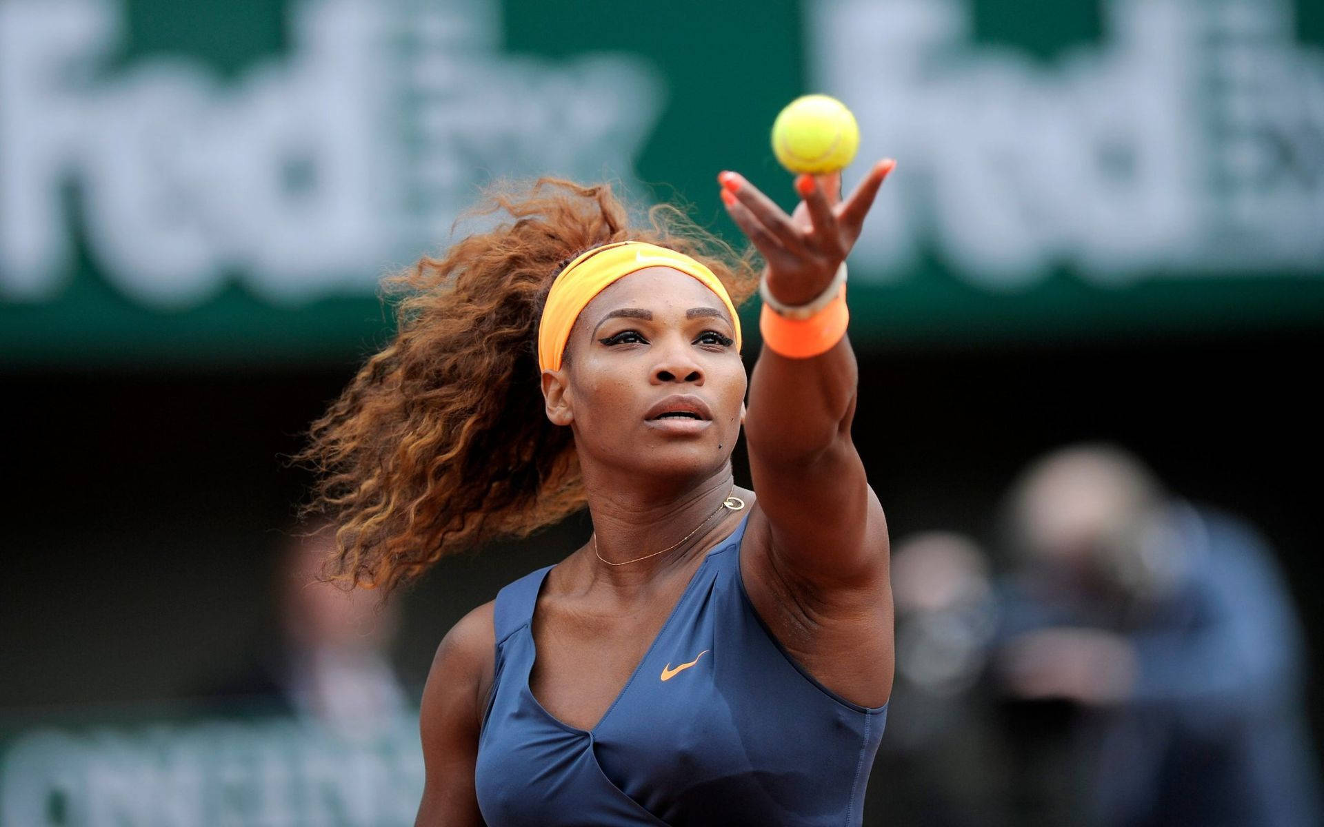Serena Williams Stolen Shot Background