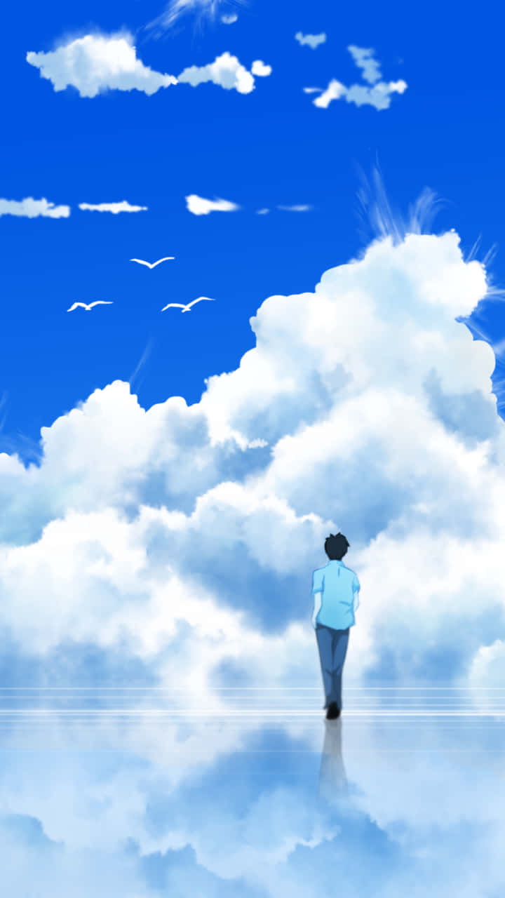 Serene Anime Landscape