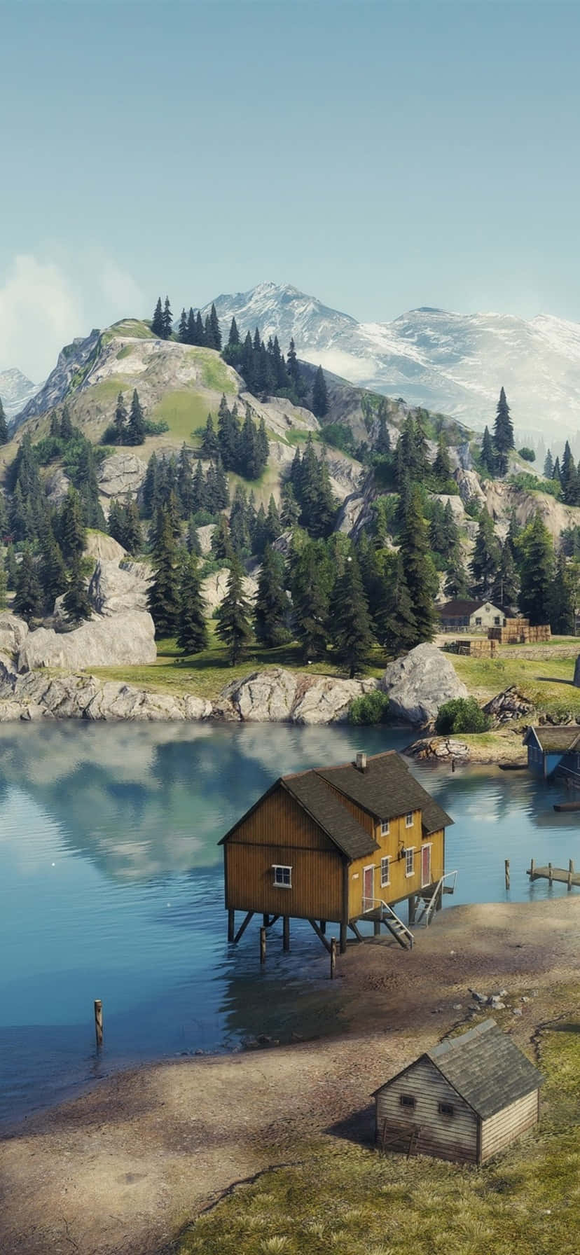 Serene Coast Hd Iphone