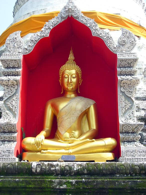 Serene Hd Image Of Buddha Background