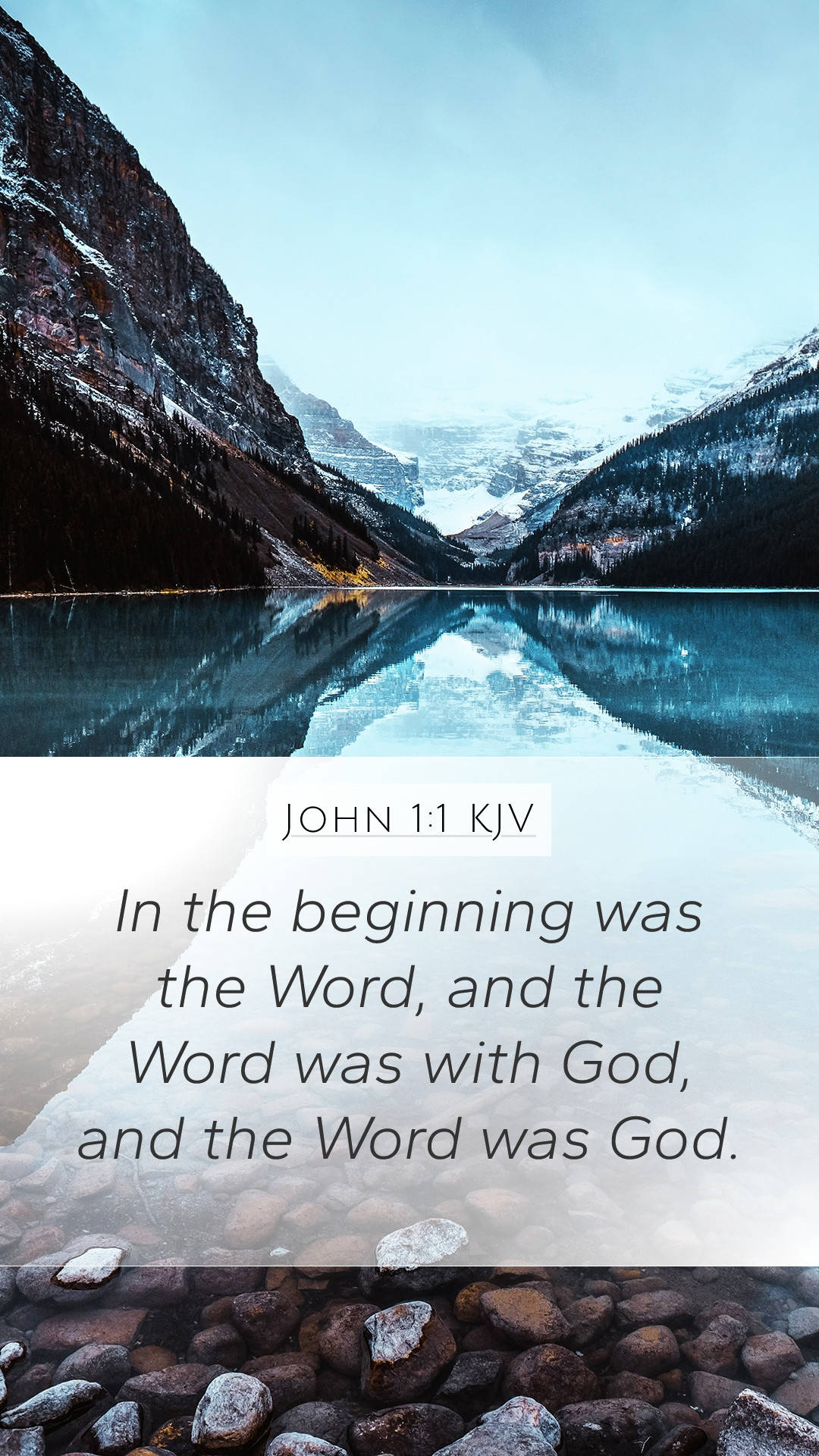 Serene_ Lake_ Bible_ Verse_ John_1_1 Background