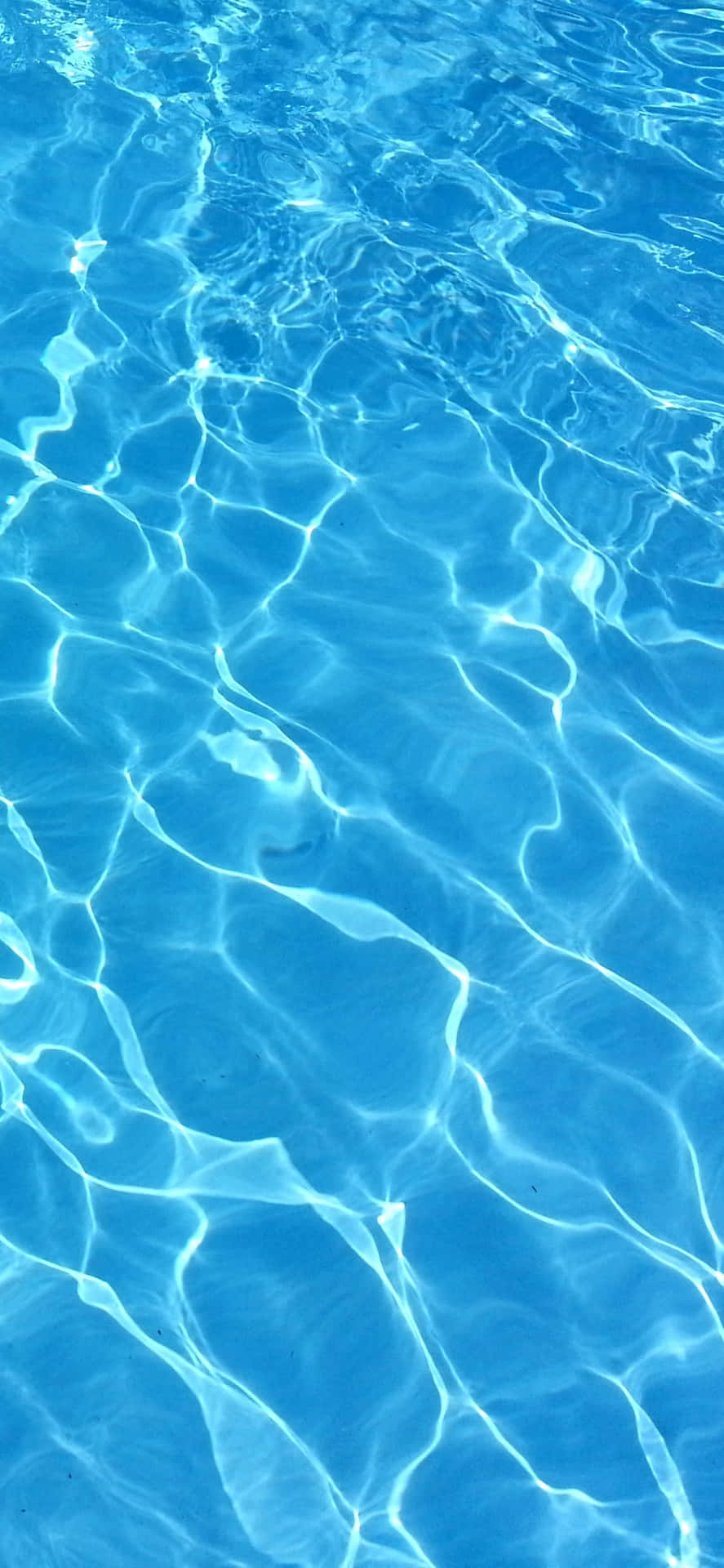 Serene Light Blue Pool Water