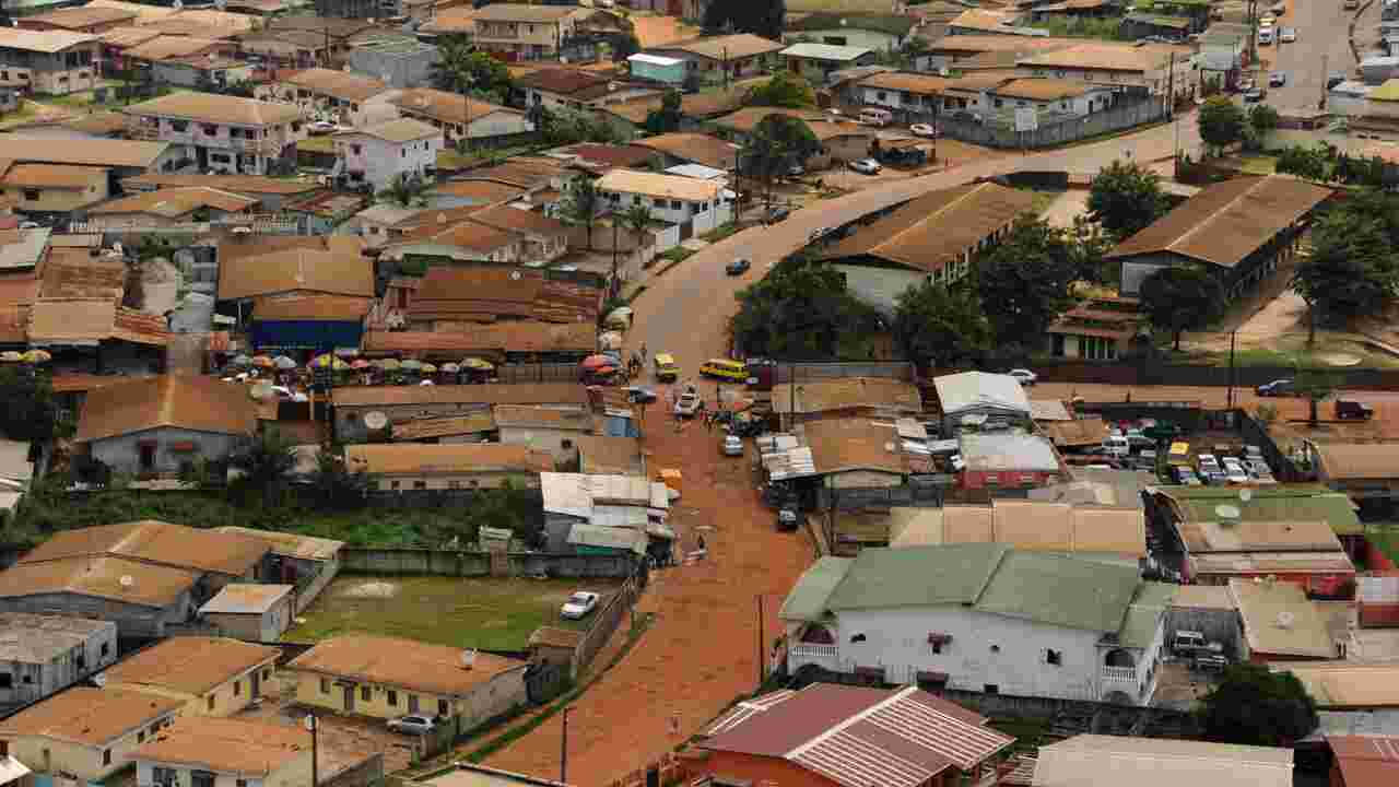 Serene Neighborhood In Gabon