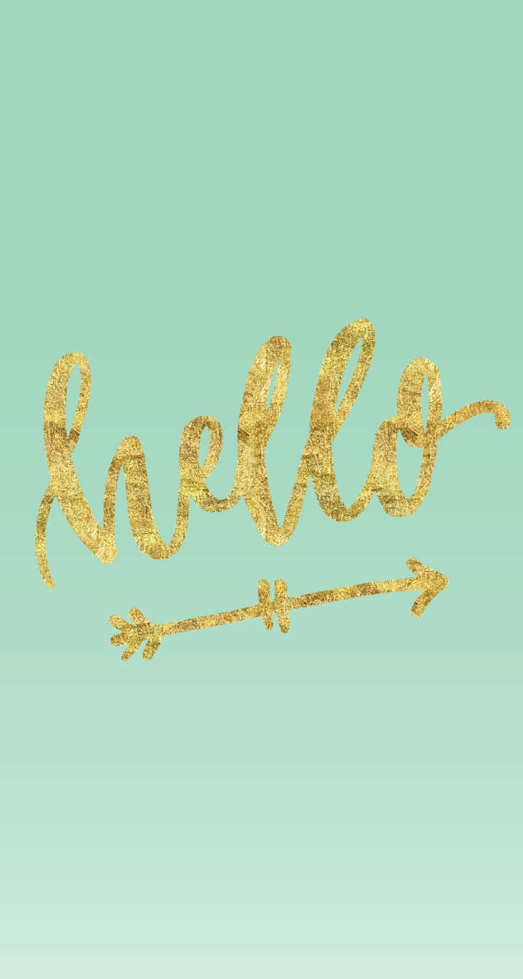 Serene Pastel Green Elegance Background