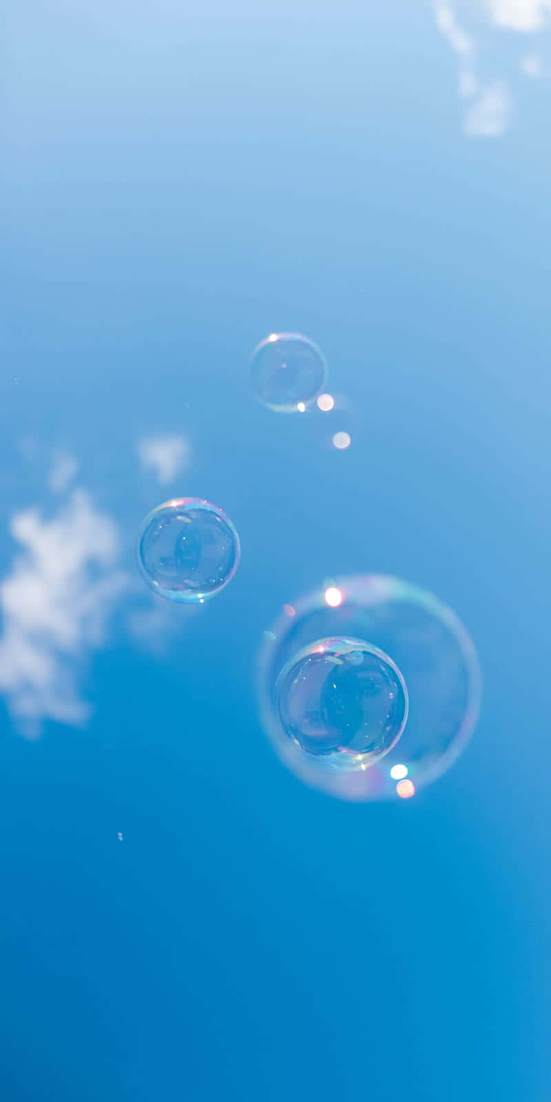 Serene Sky Bubbles.jpg Background