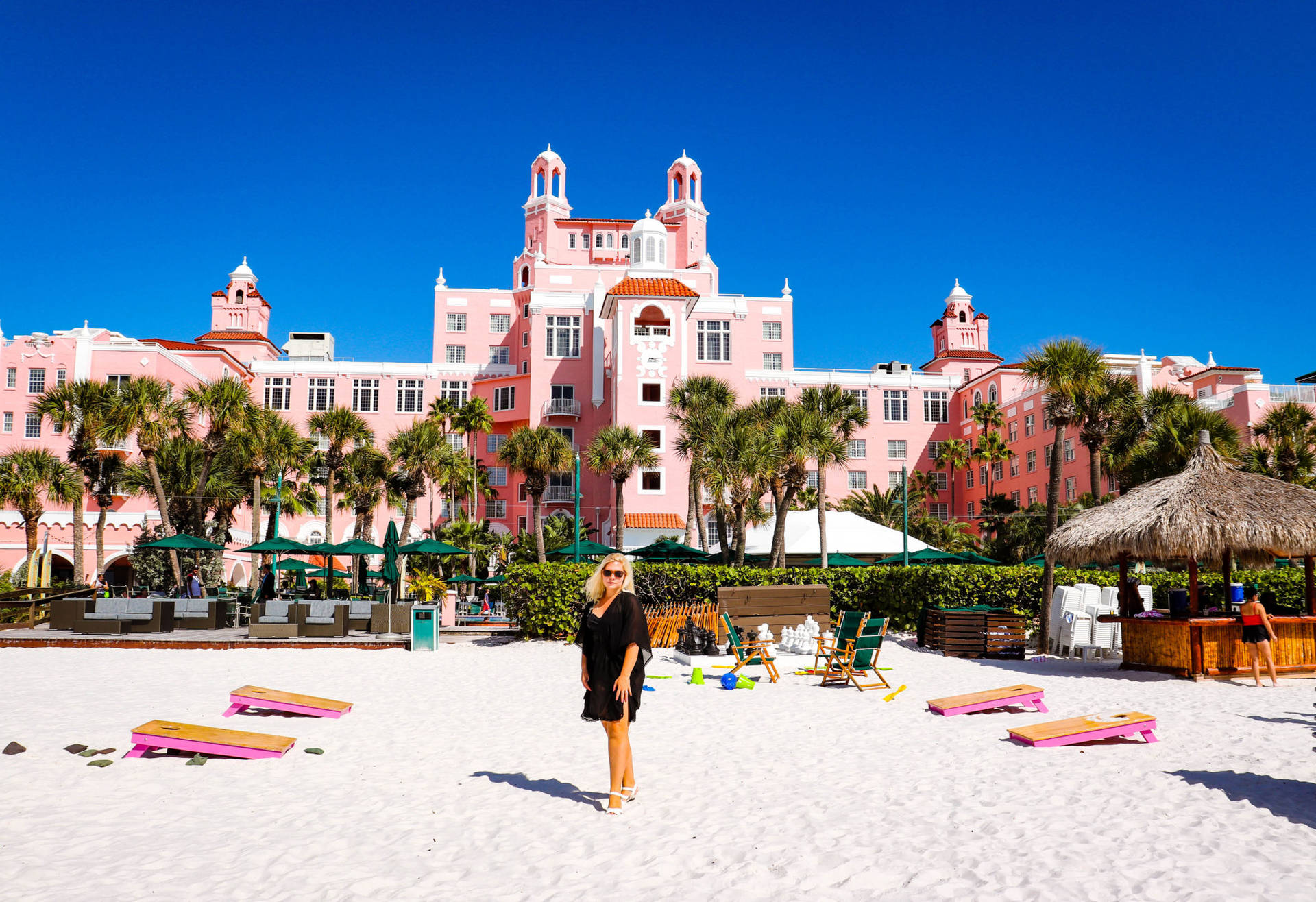 Serene St Petersburg Beach Getaway Background