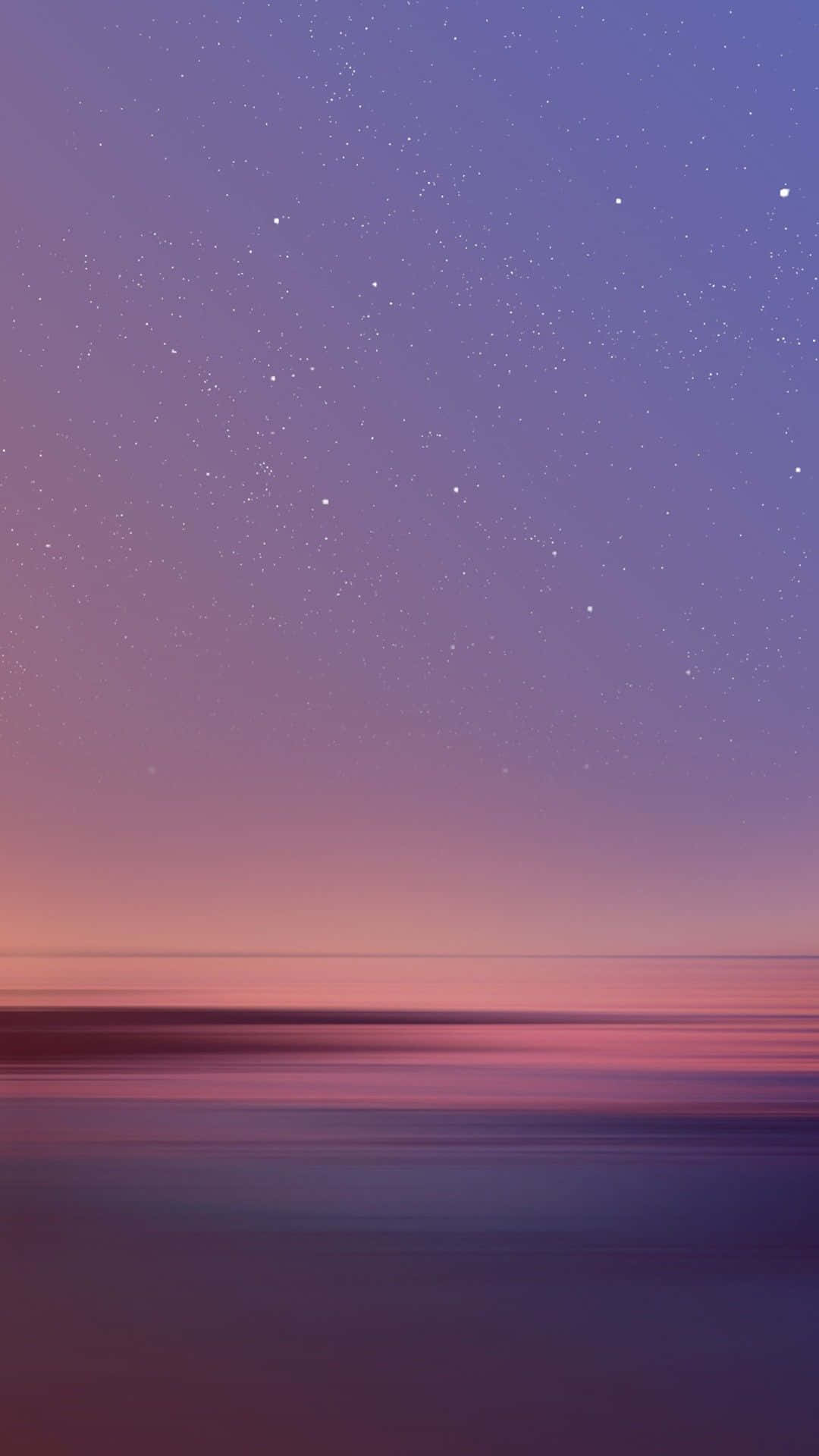 Serene Water And Sky Background