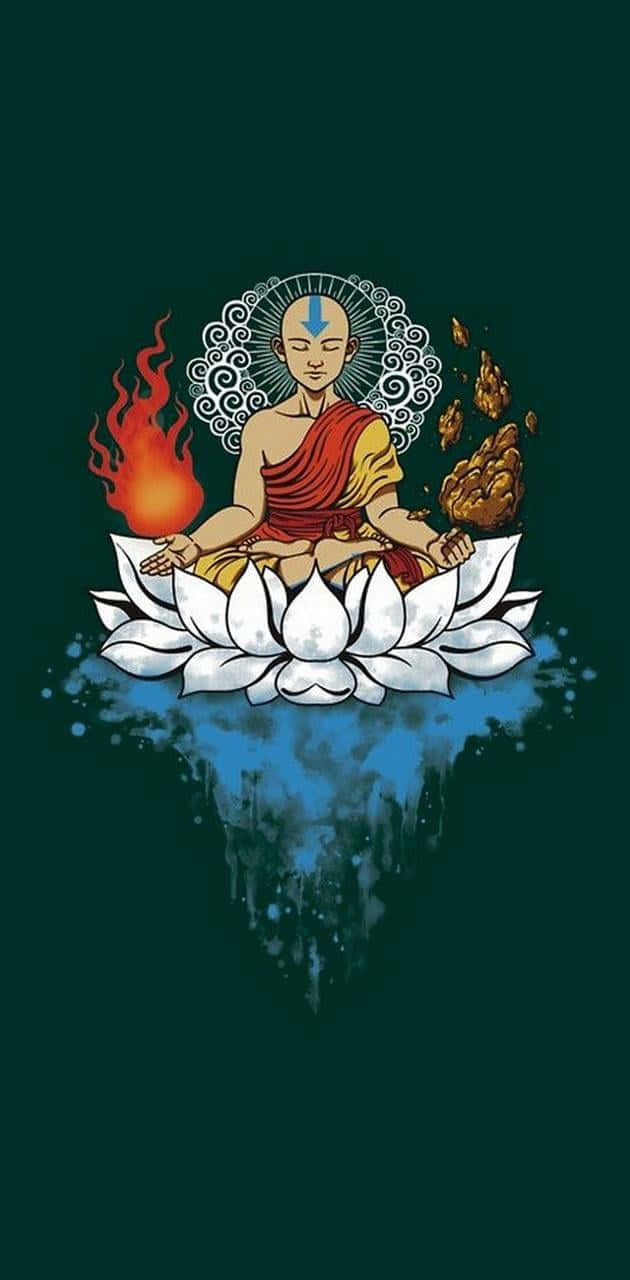 Serenity In Spiritual Meditation Background