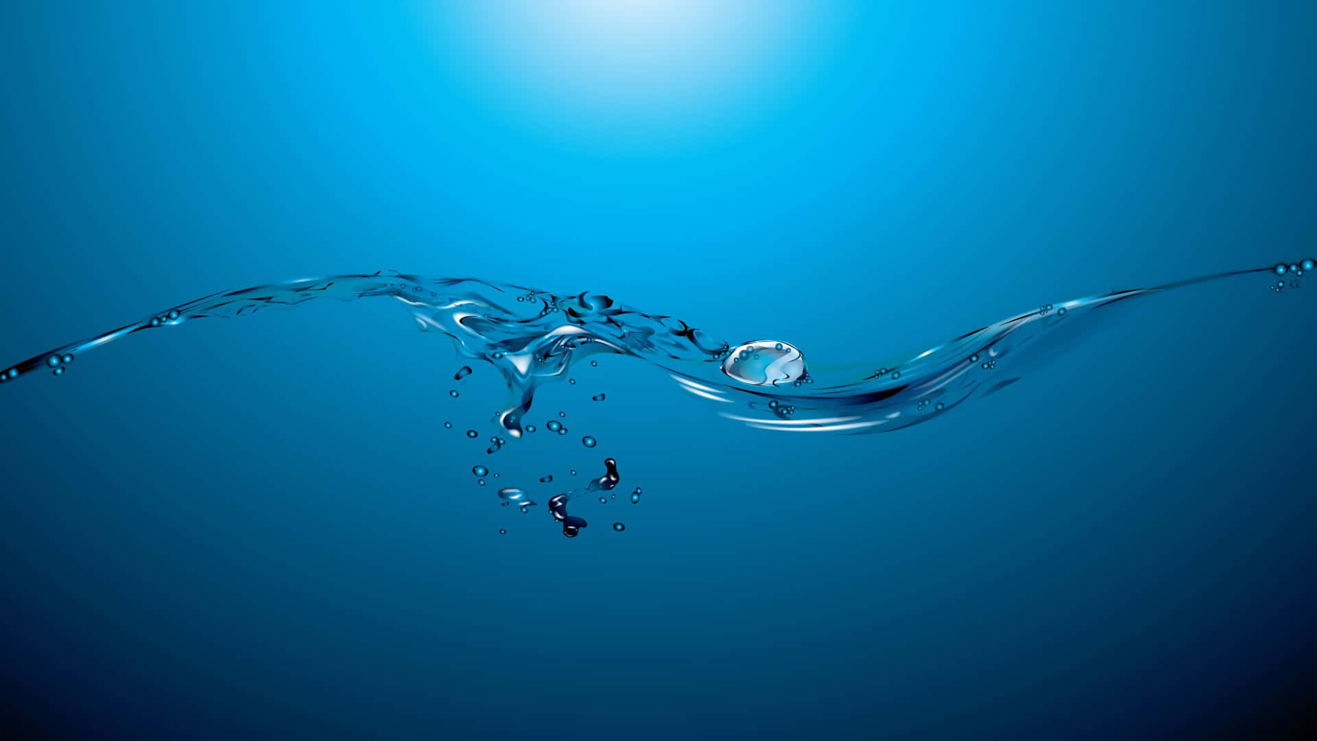 Serenity_ Water_ Splash_ Desktop_ Background Background
