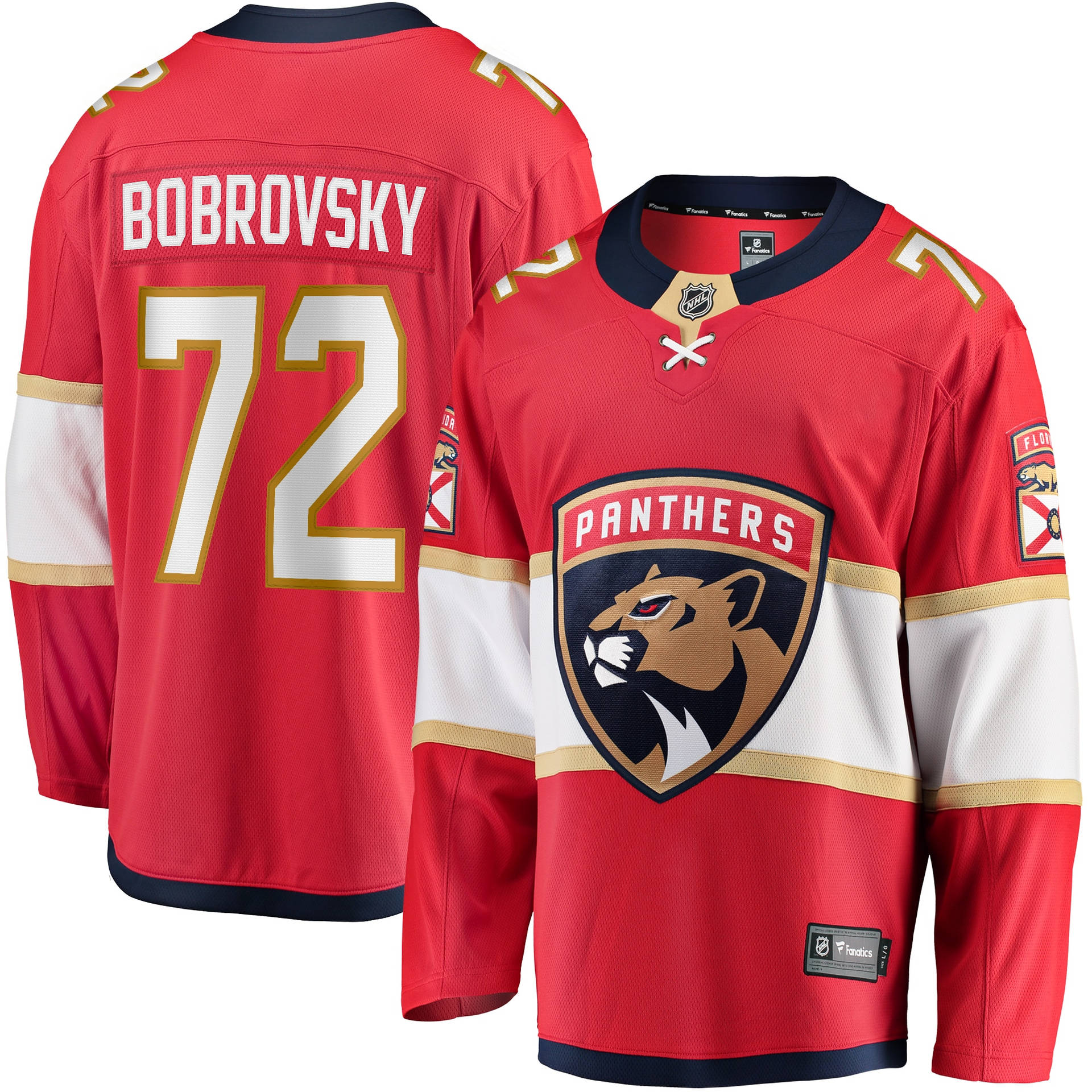 Sergei Bobrovsky Jersey Shirt Background