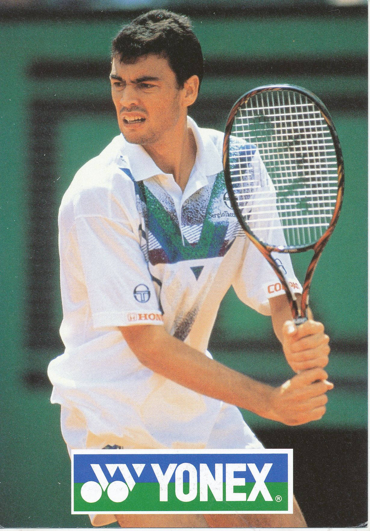 Sergi Bruguera With Yonex Background