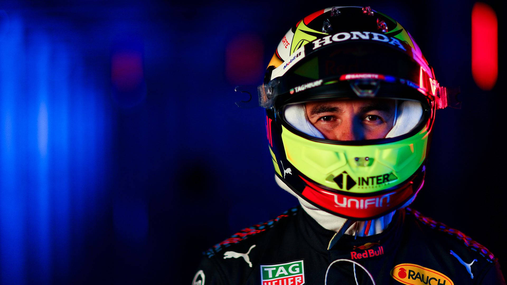 Sergio Perez Eyes Background