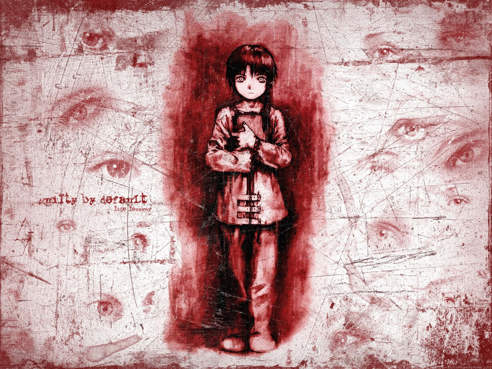 Serial Experiments: Lain - A Science-fiction Anime Show Background