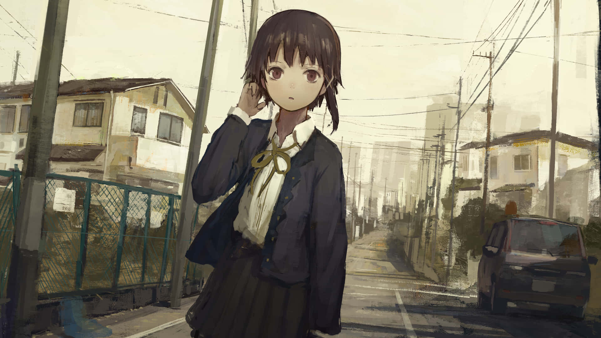 Serial Experiments Lain - “questioning Reality” Background