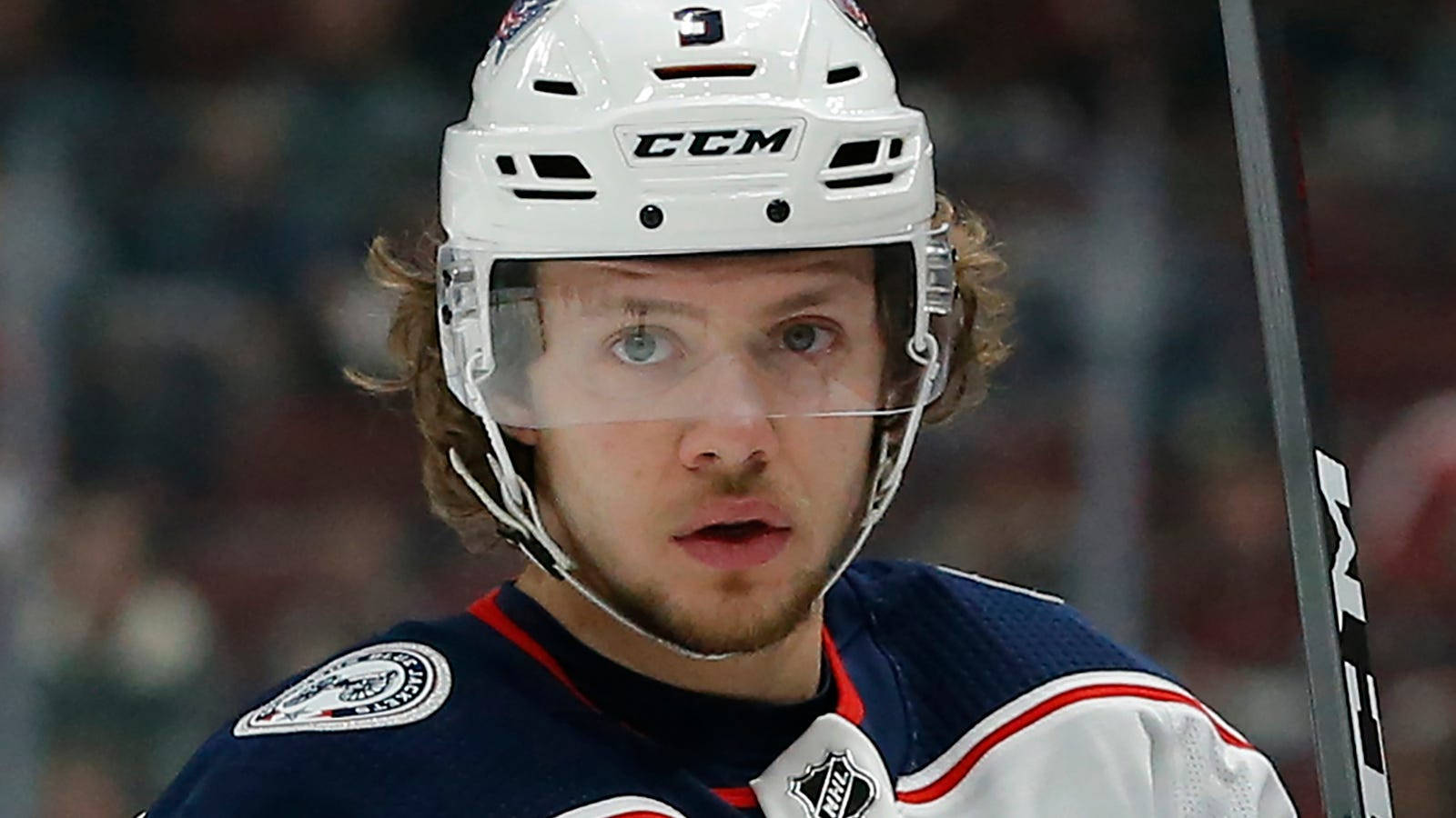 Serious Artemi Panarin Staring